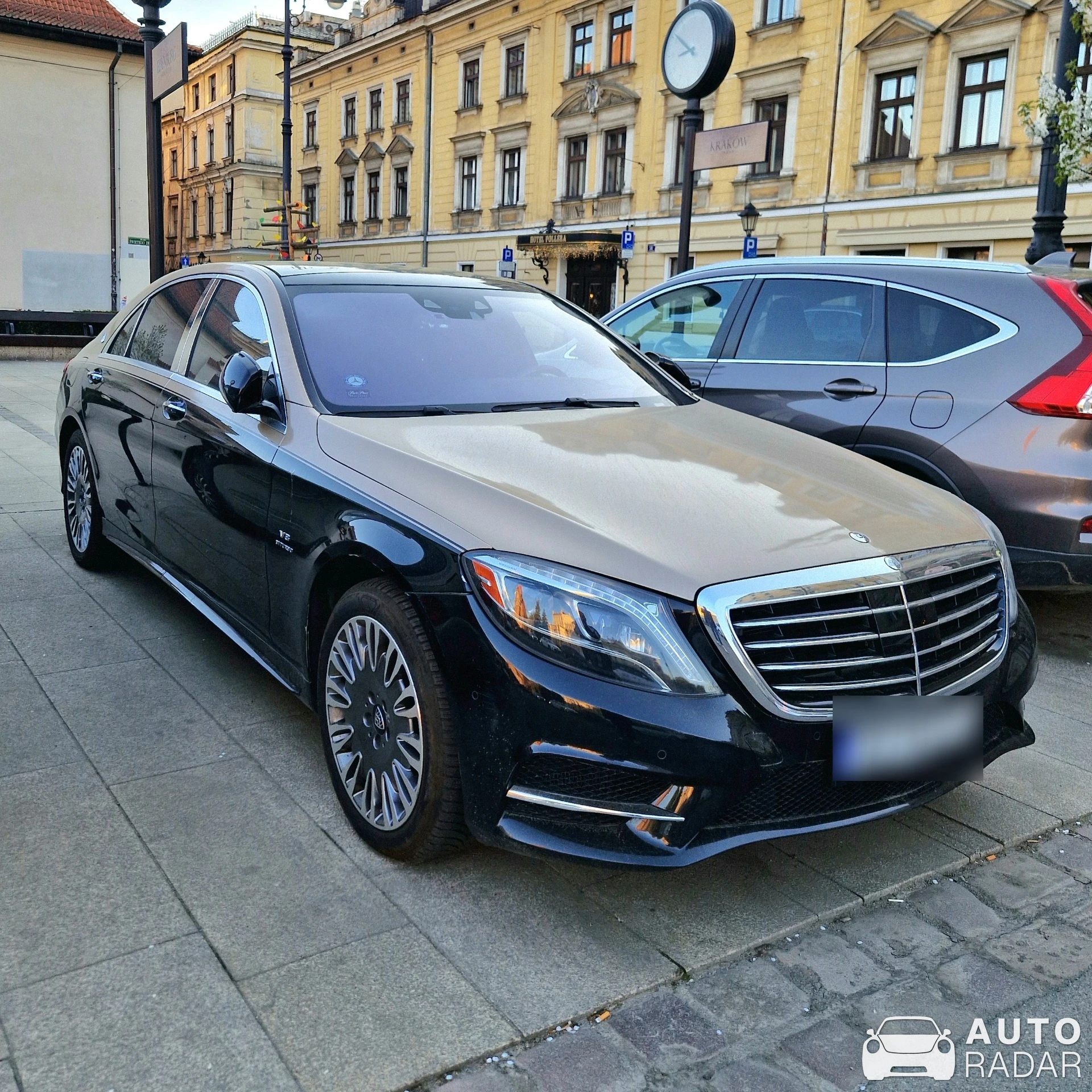 Mercedes-Maybach S 550 spotted in Kraków