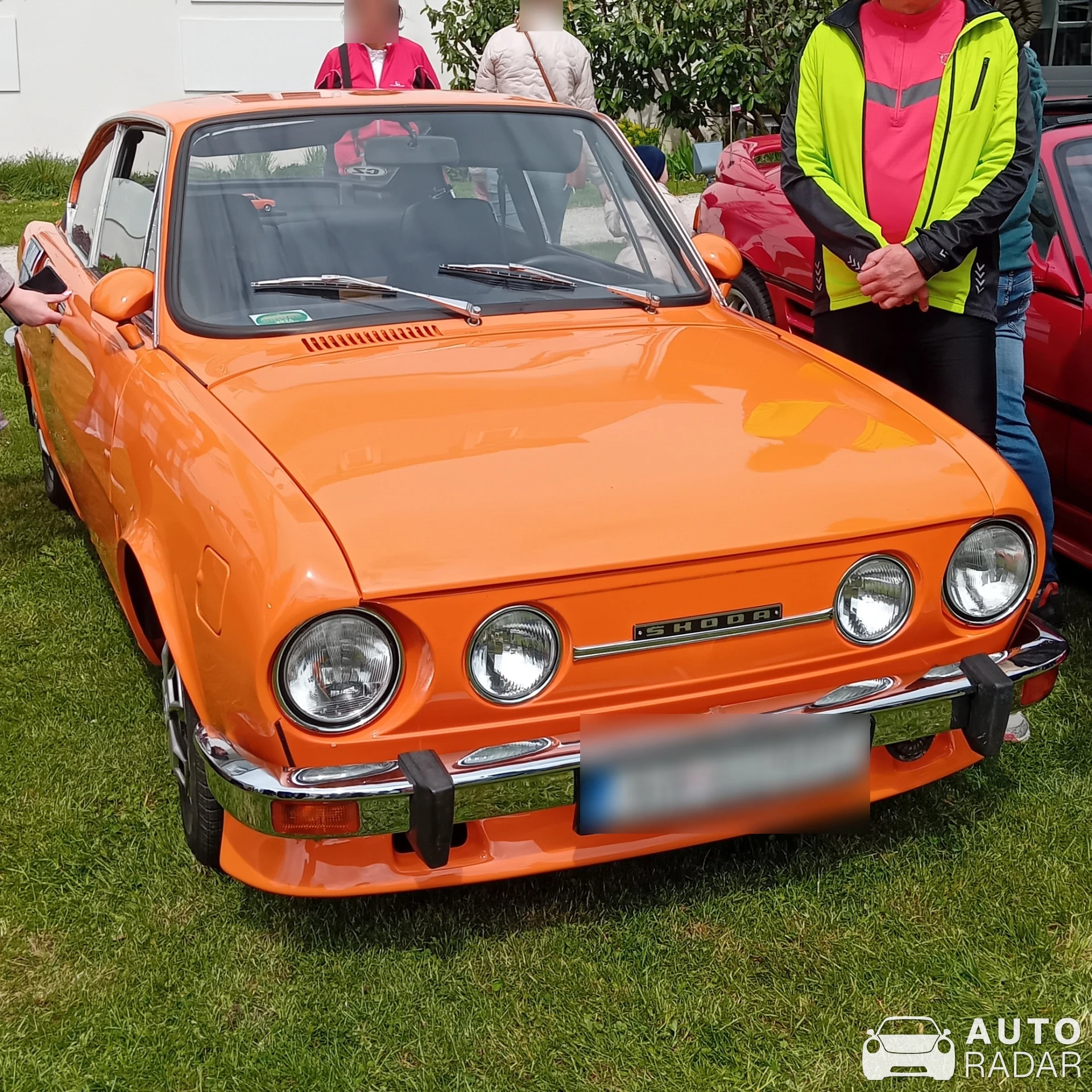 Škoda 110 spotted in Gbeľany