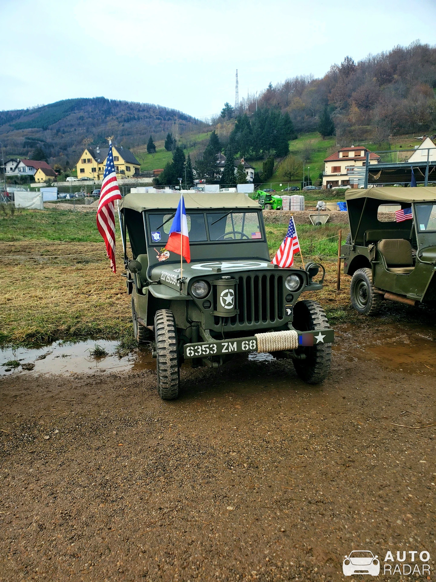 Jeep Willys MB spotted in Maisonsgoutte, France