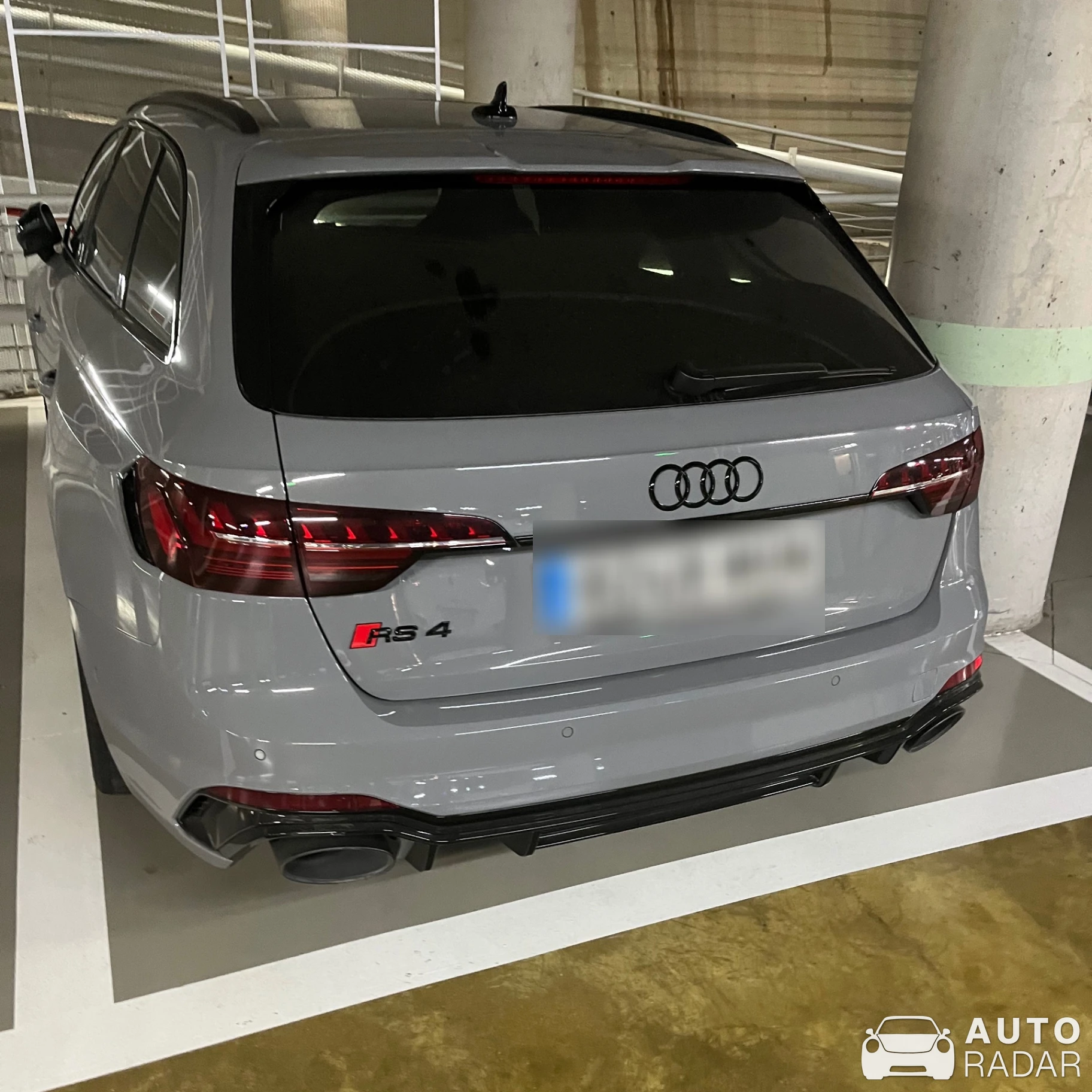 Audi RS4 Avant B9 2020 spotted in Barcelona, Spain