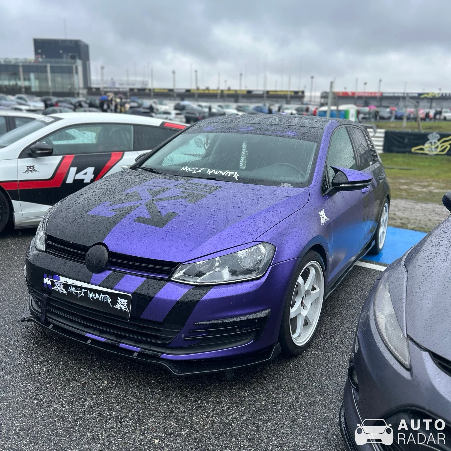 Volkswagen Golf R MkVII spotted in San Sebastián de los Reyes, España