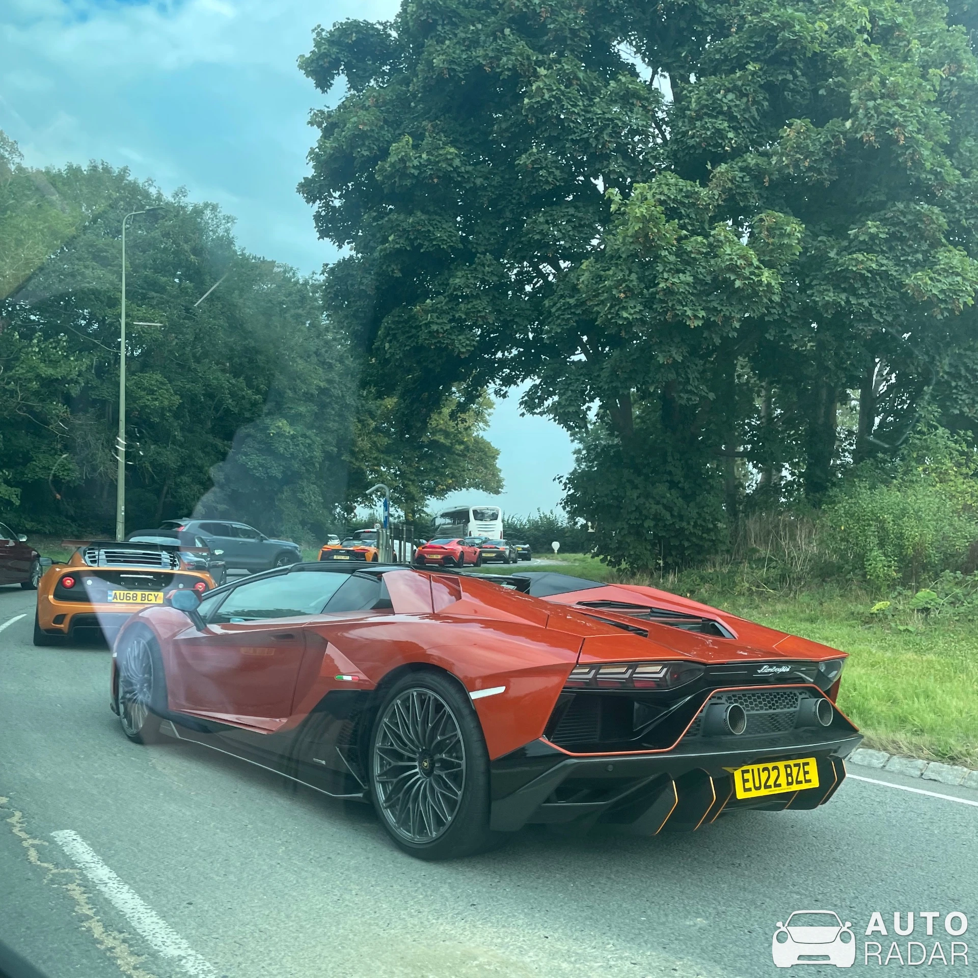 Lamborghini Aventador LP780-4 Ultimae Roadster spotted in Oxfordshire, United Kingdom
