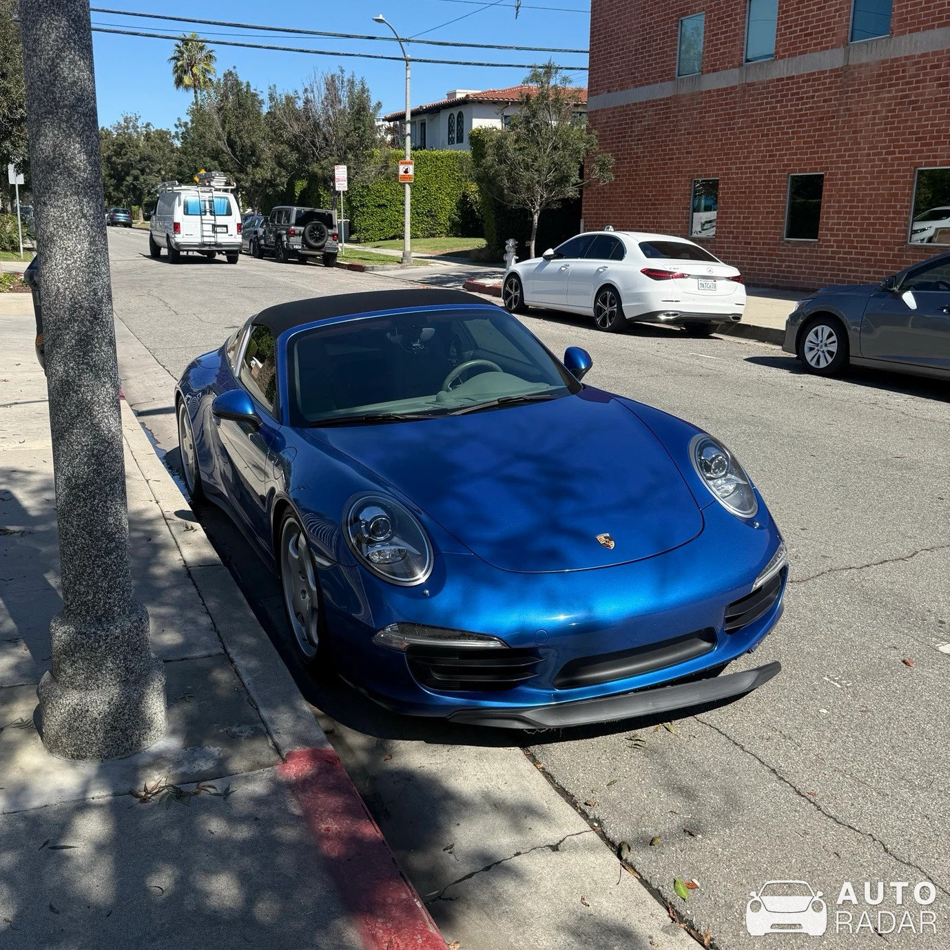 Porsche 991 Targa 4 MkI spotted in Beverly Hills, United States