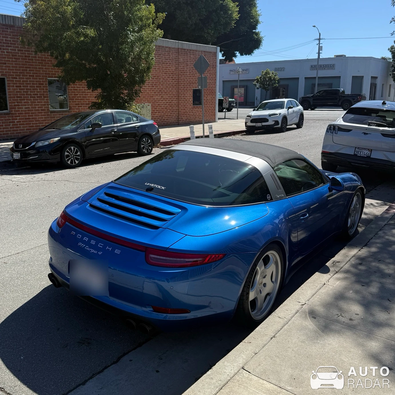 Porsche 991 Targa 4 MkI spotted in Beverly Hills