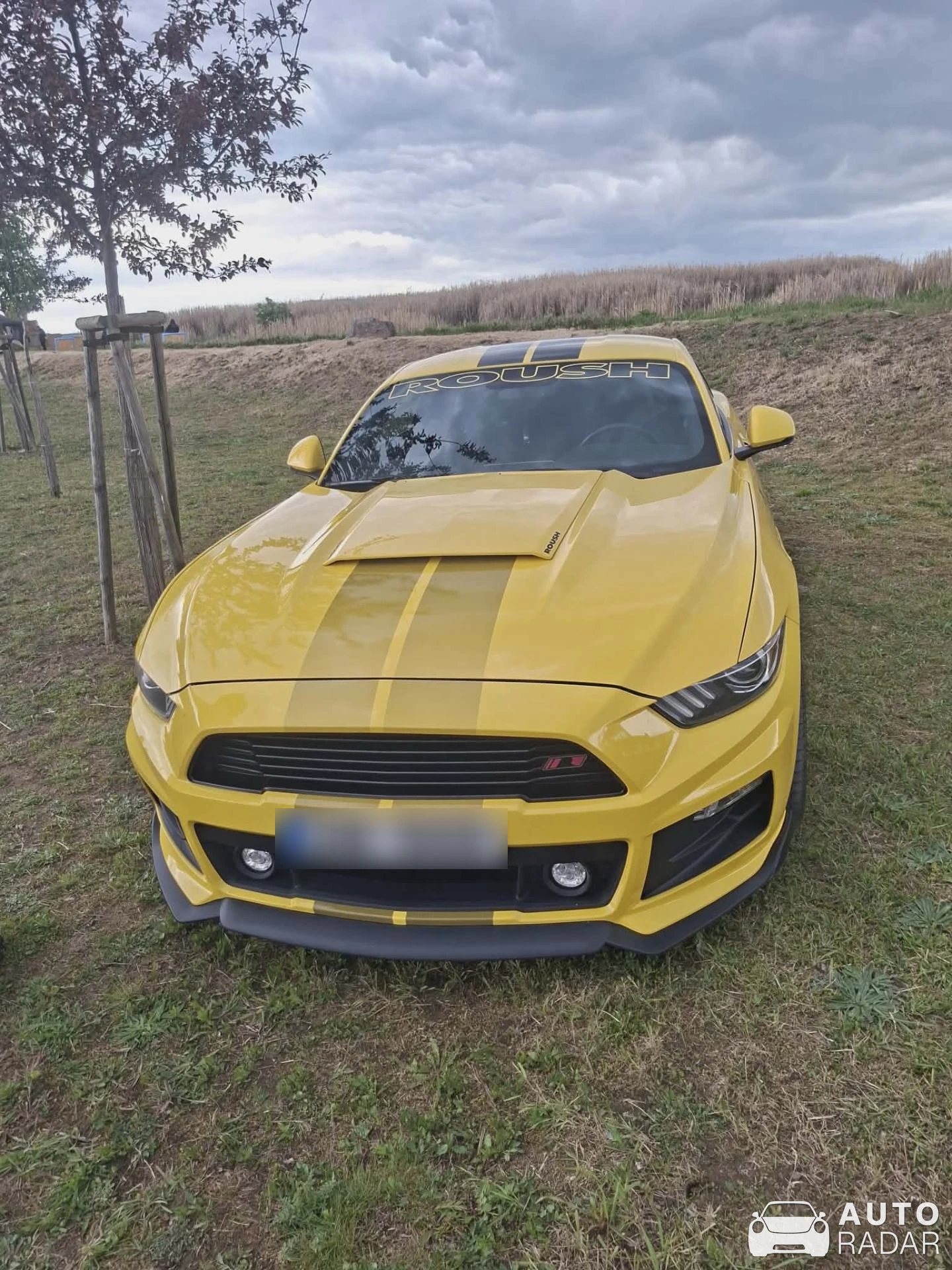 Ford Mustang Roush Stage 3 spotted in Chvalovice, Czech Republic