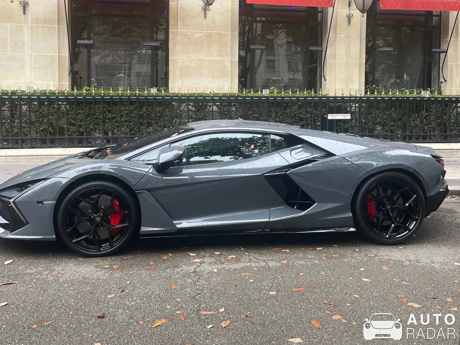 Lamborghini Revuelto spotted in Paris, France