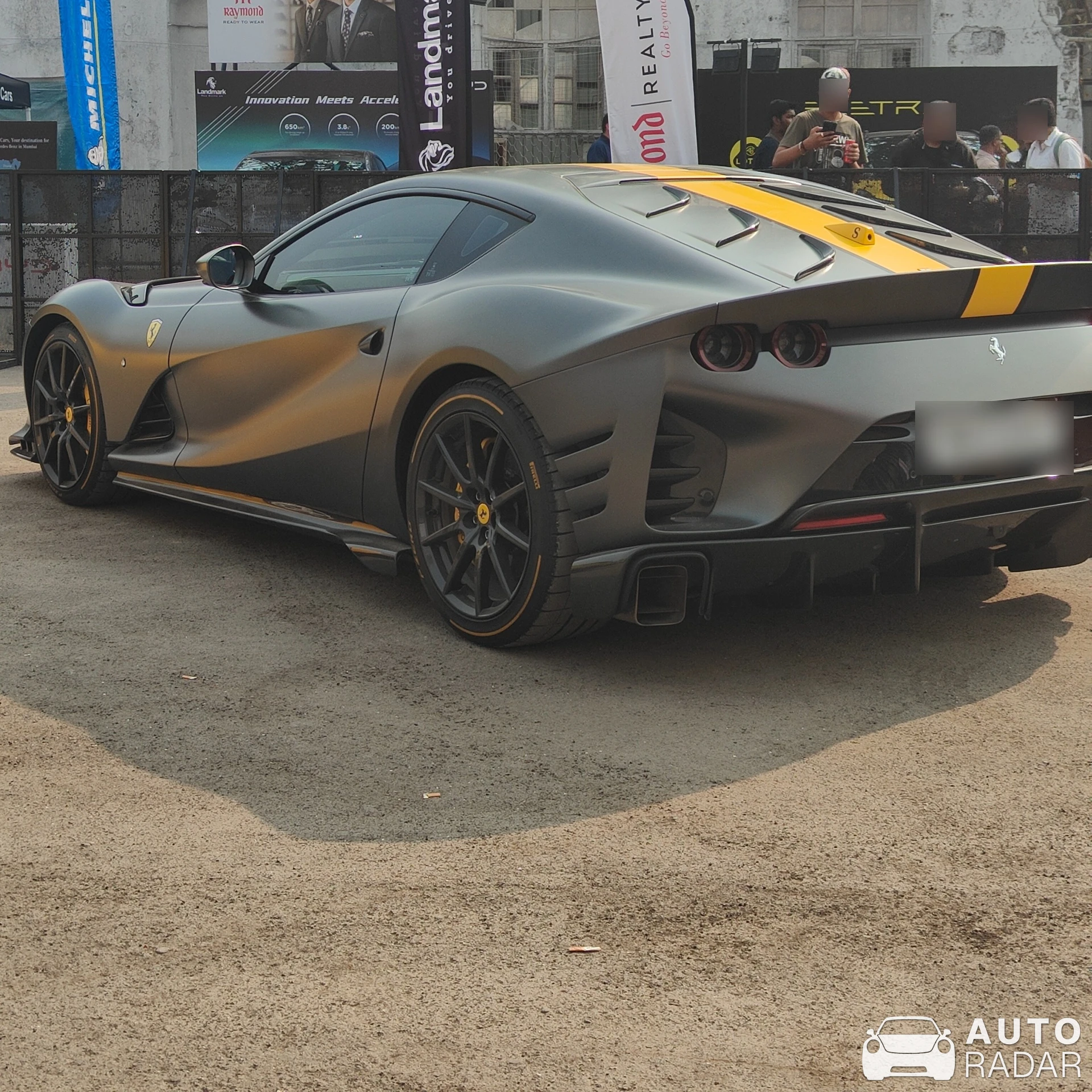 Ferrari 812 Competizione spotted in Thane, India