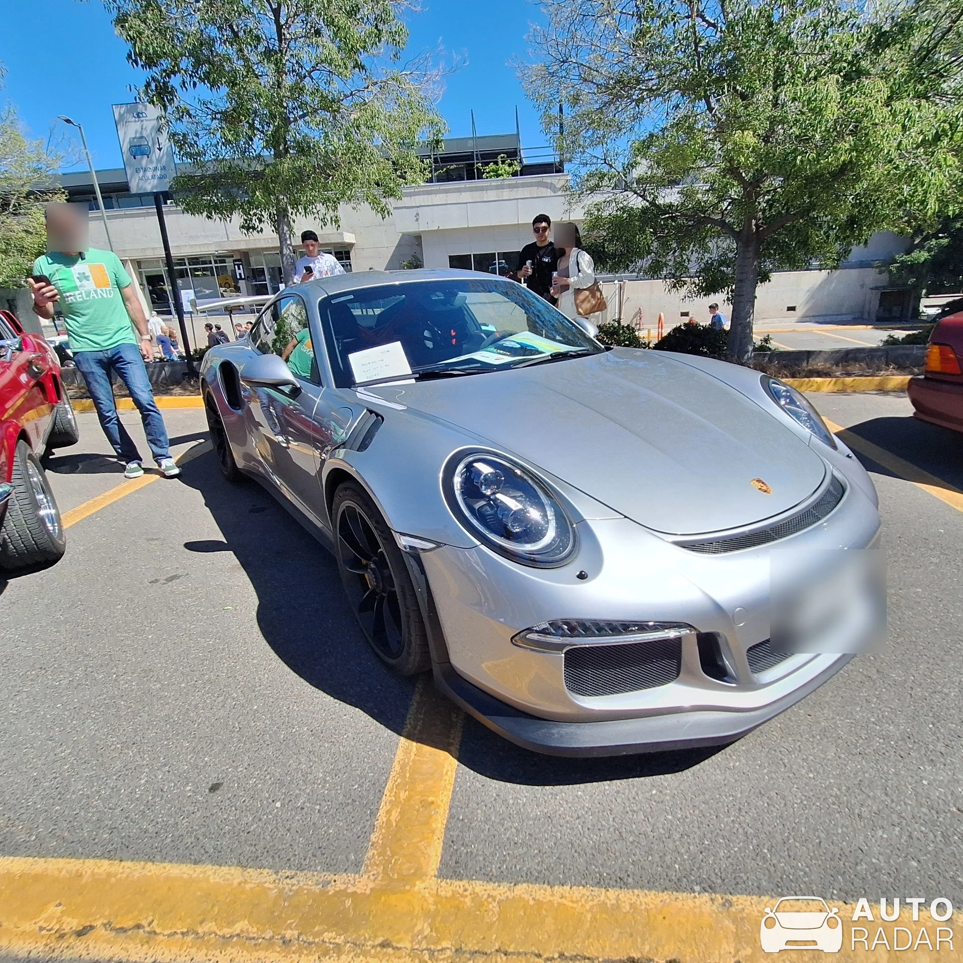 Porsche 991 GT3 RS MkI spotted in Las Condes, Chile