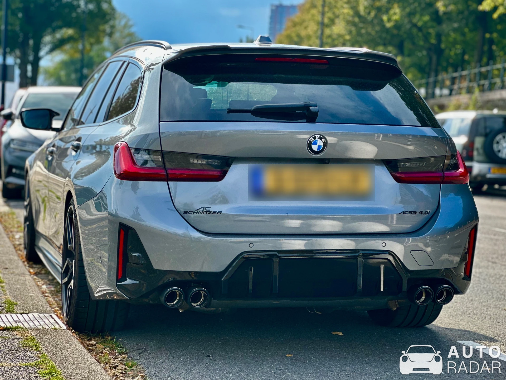 BMW AC Schnitzer ACS3 Sport G81 Touring spotted in Rotterdam