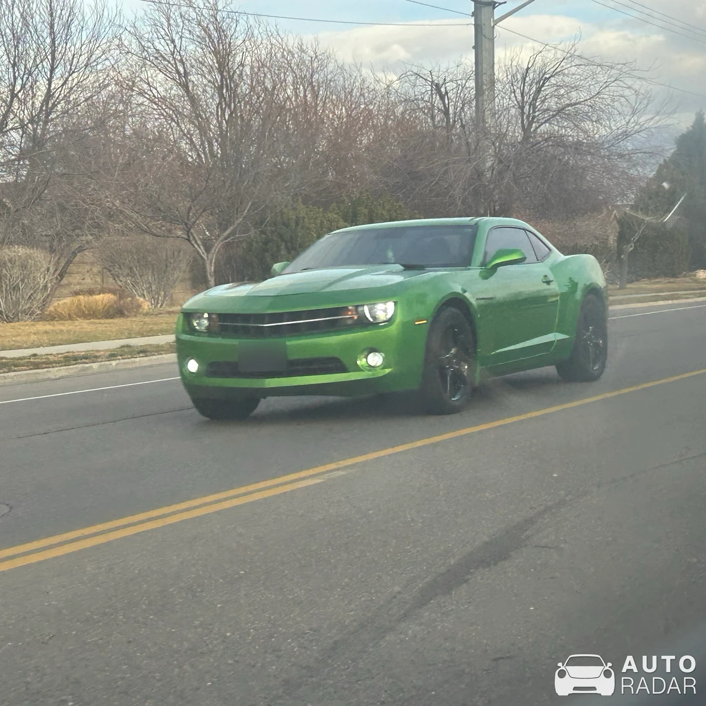 Chevrolet Camaro spotted in West Jordan, United States