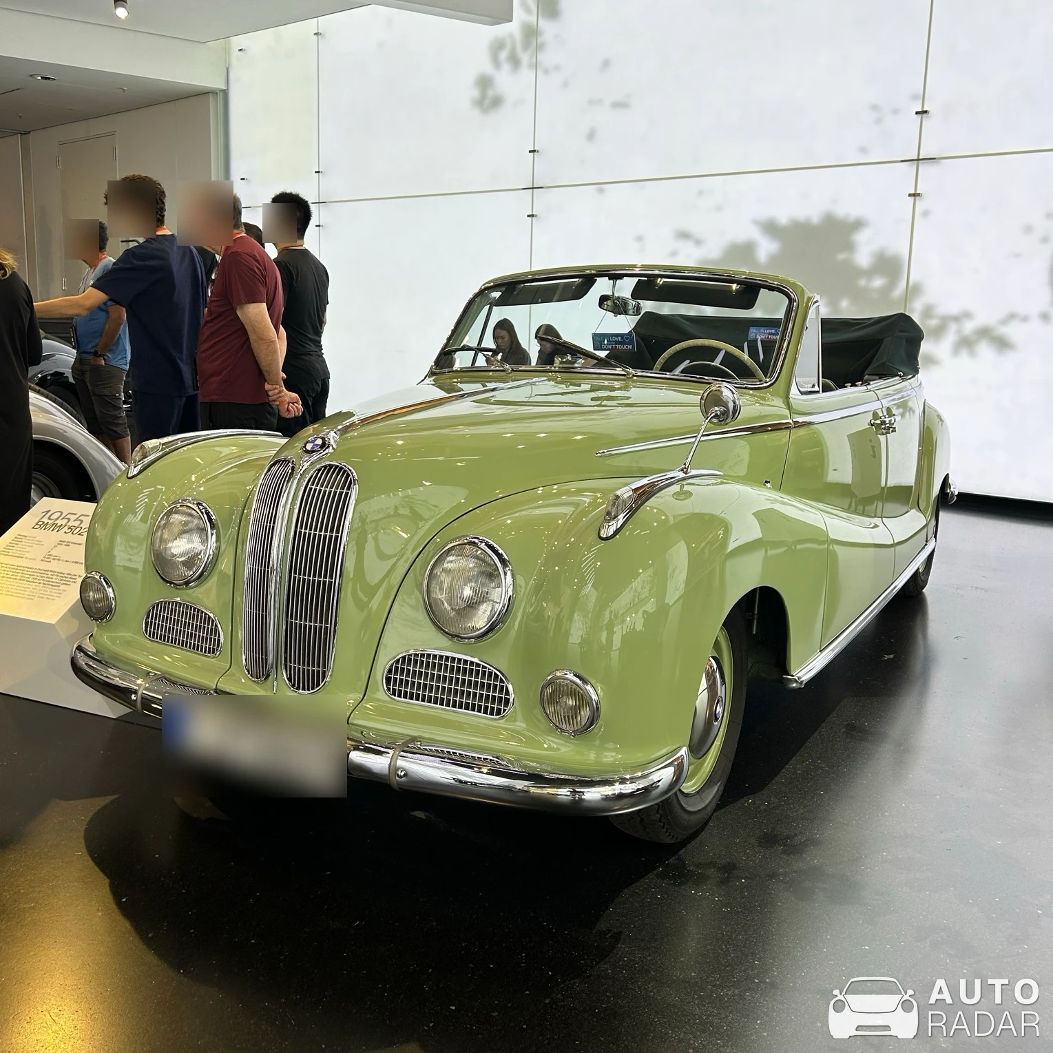 BMW 502 spotted in München