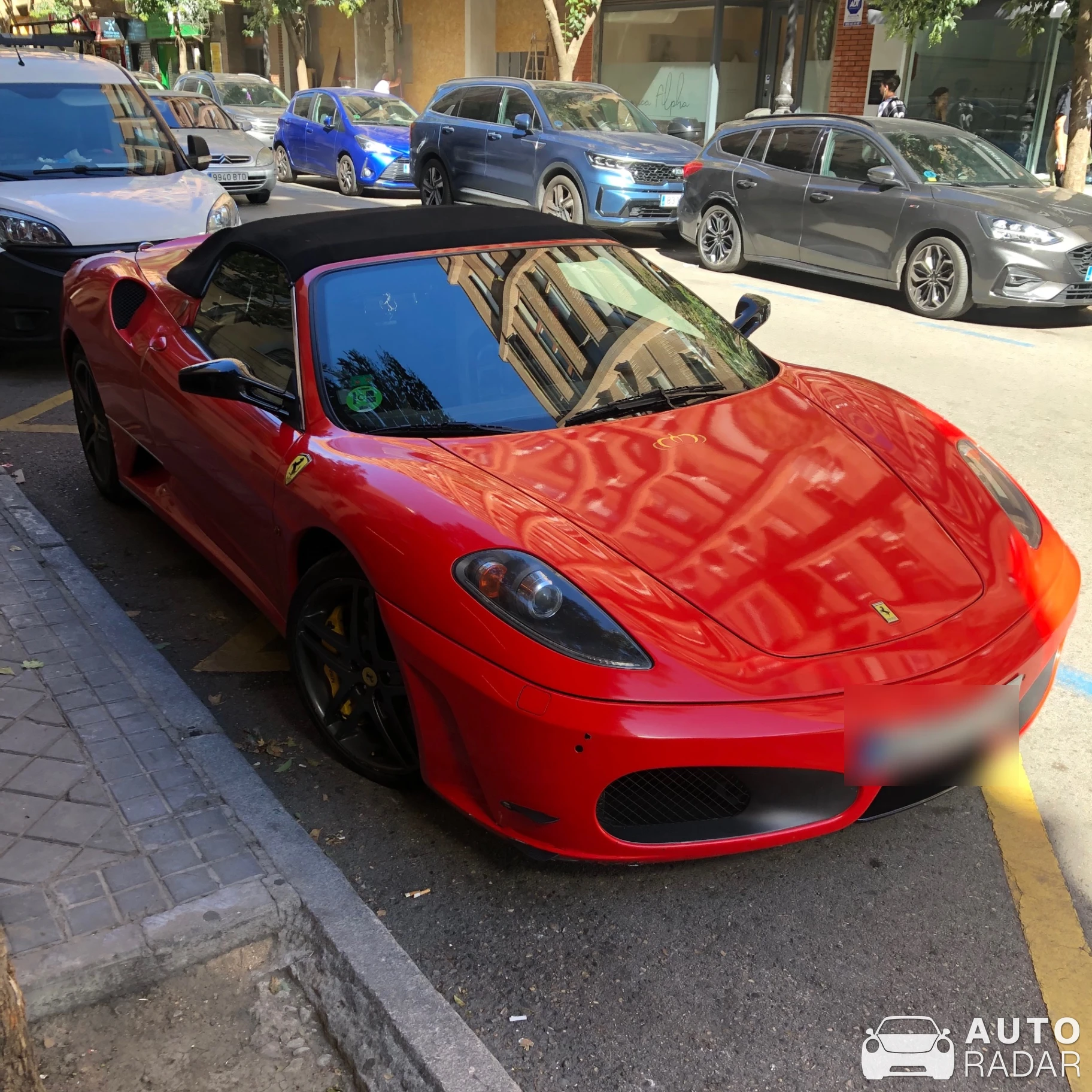 Ferrari F430 Spider spotted in Madrid, Spain