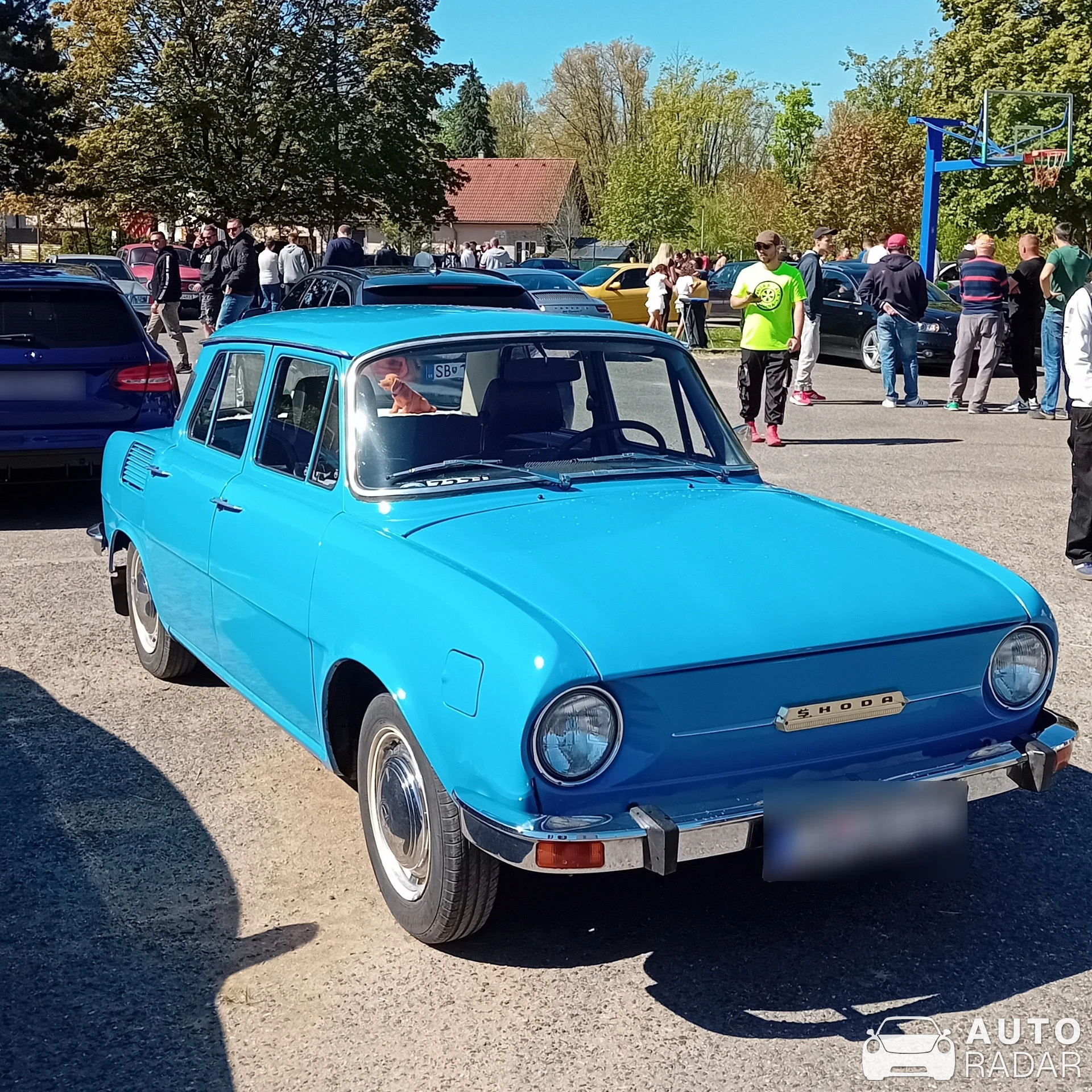 Škoda 100 spotted in Žilina