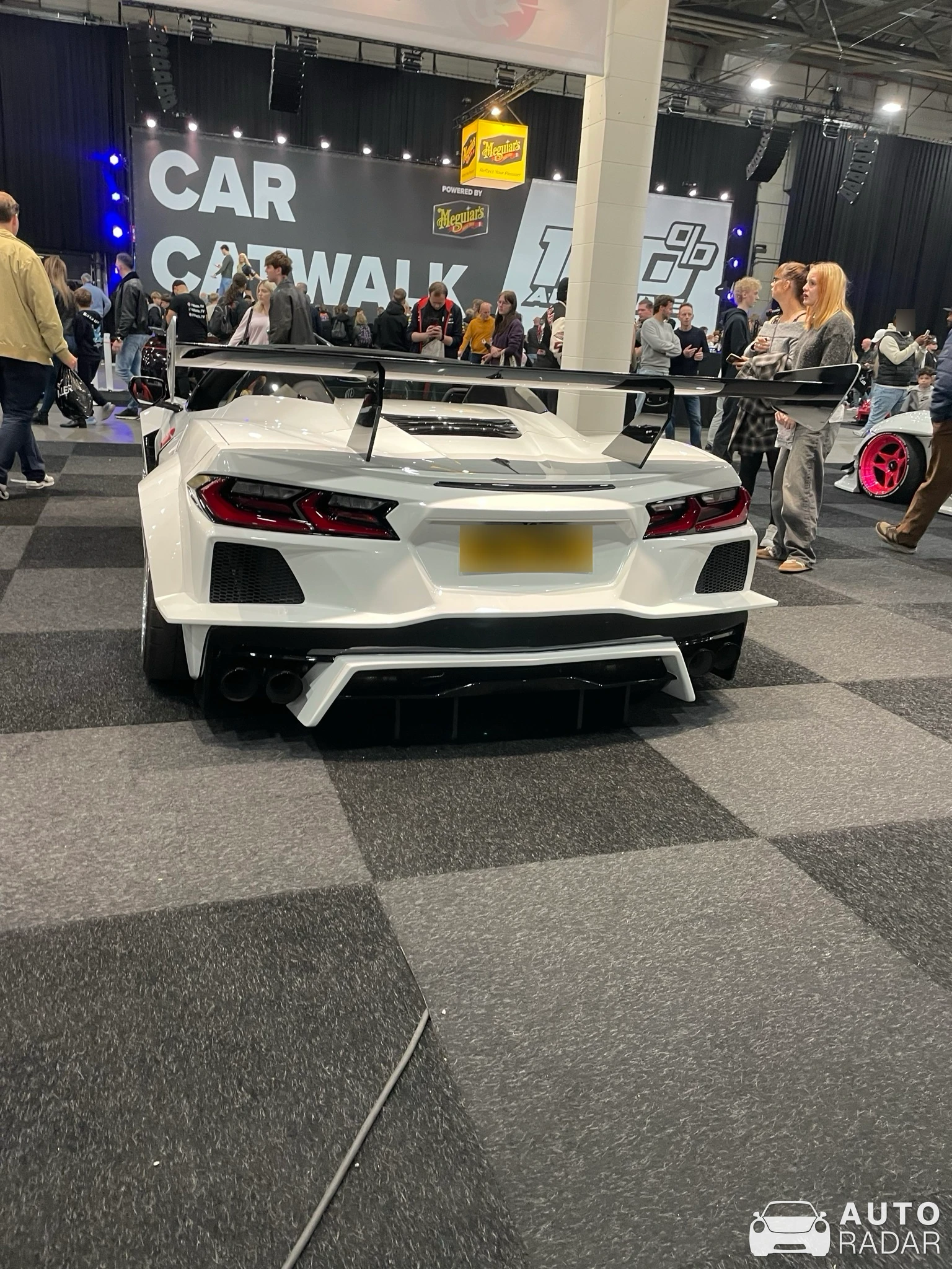 Chevrolet Corvette C8 Liberty Walk spotted in Rotterdam