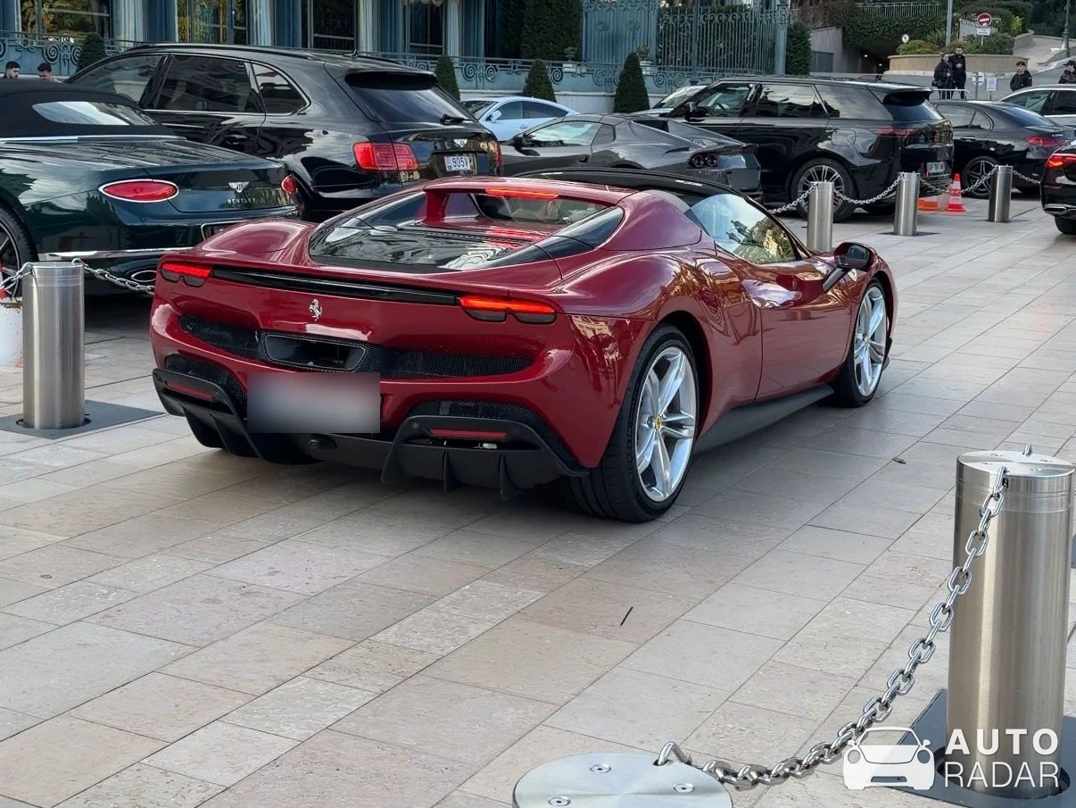 Ferrari 296 GTS spotted in Monaco, Monaco