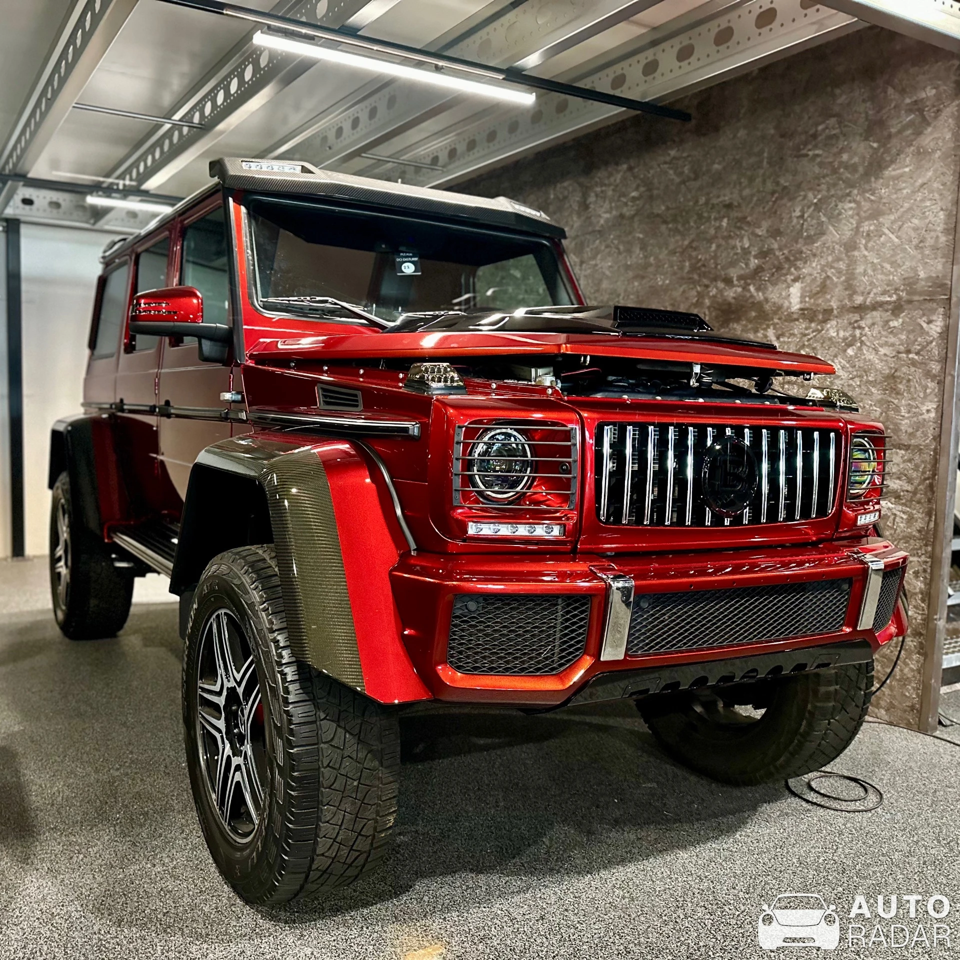 Mercedes-AMG Brabus G 500 4x4² spotted in Rotterdam