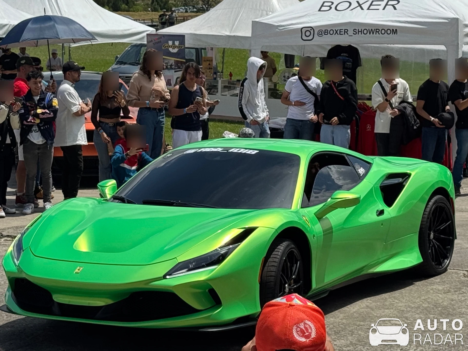 Ferrari F8 Tributo spotted in Chía, Colombia