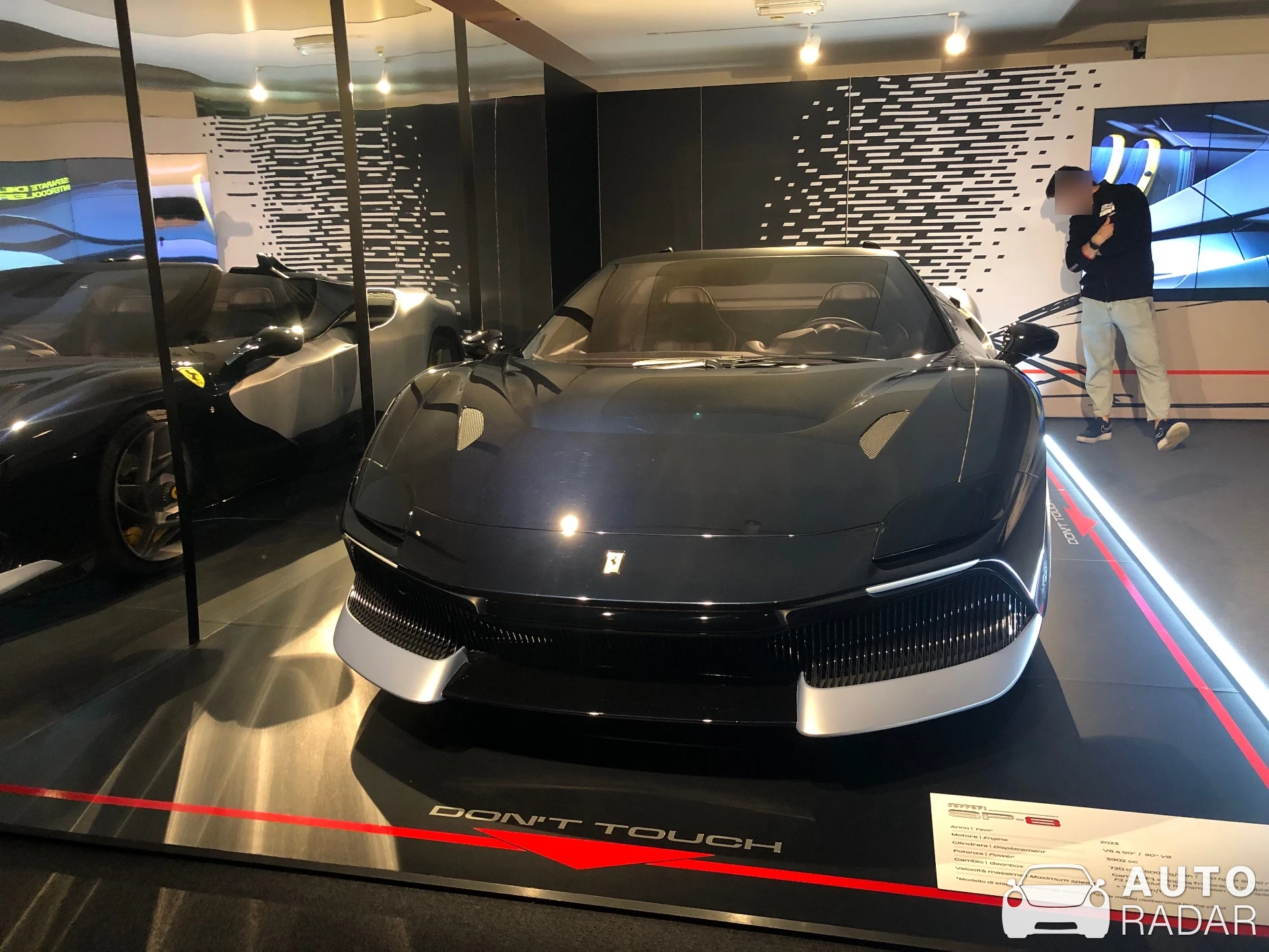 Ferrari Monza SP1 spotted in Maranello, Italy