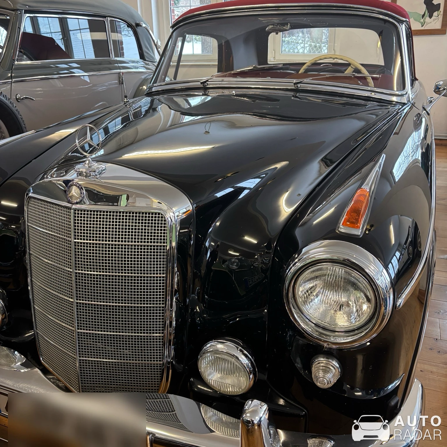 Mercedes-Benz 220SE Cabriolet spotted in Zwönitz