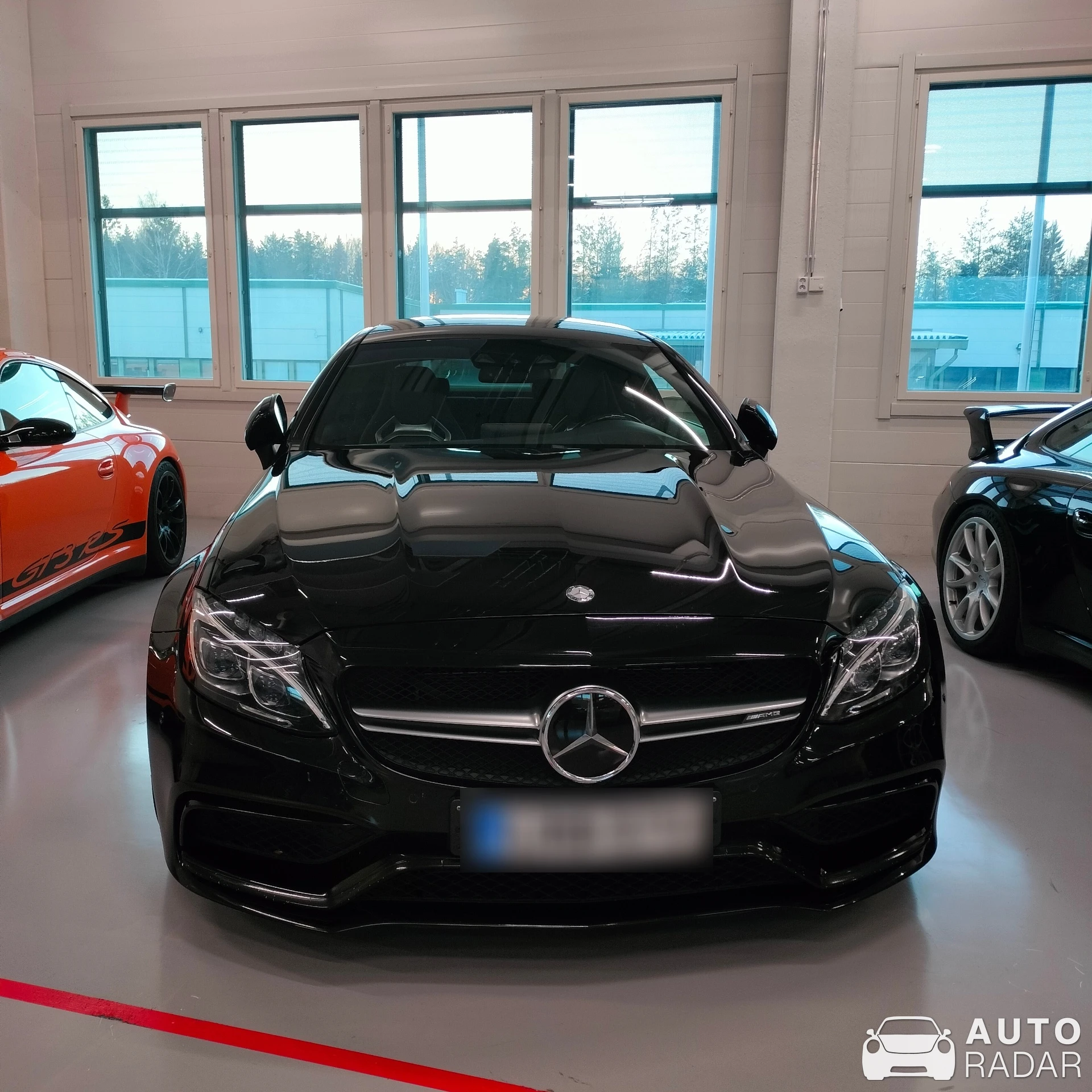 Mercedes-AMG C 63 Coupé C205 spotted in Helsinki, Finland