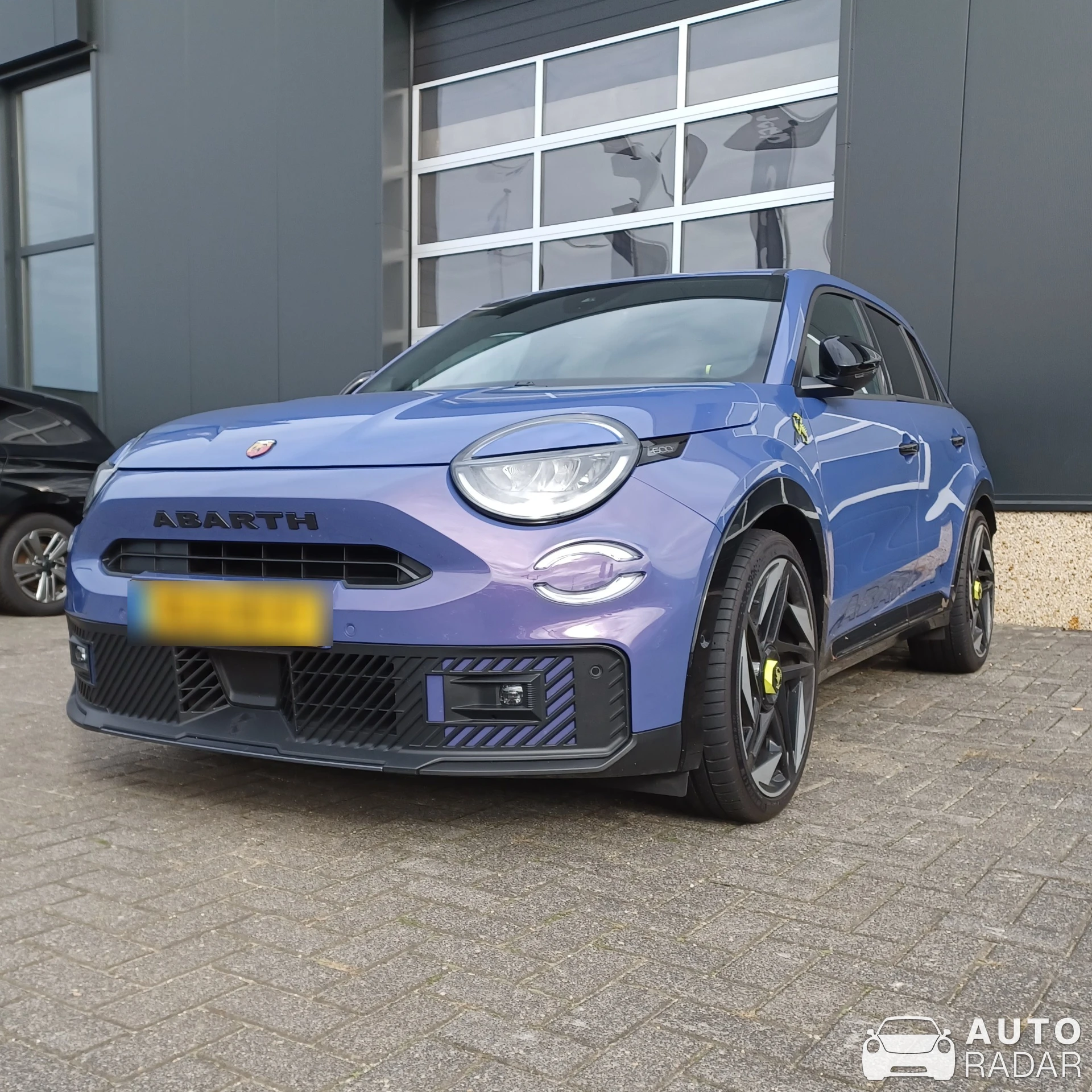 Abarth 600e spotted