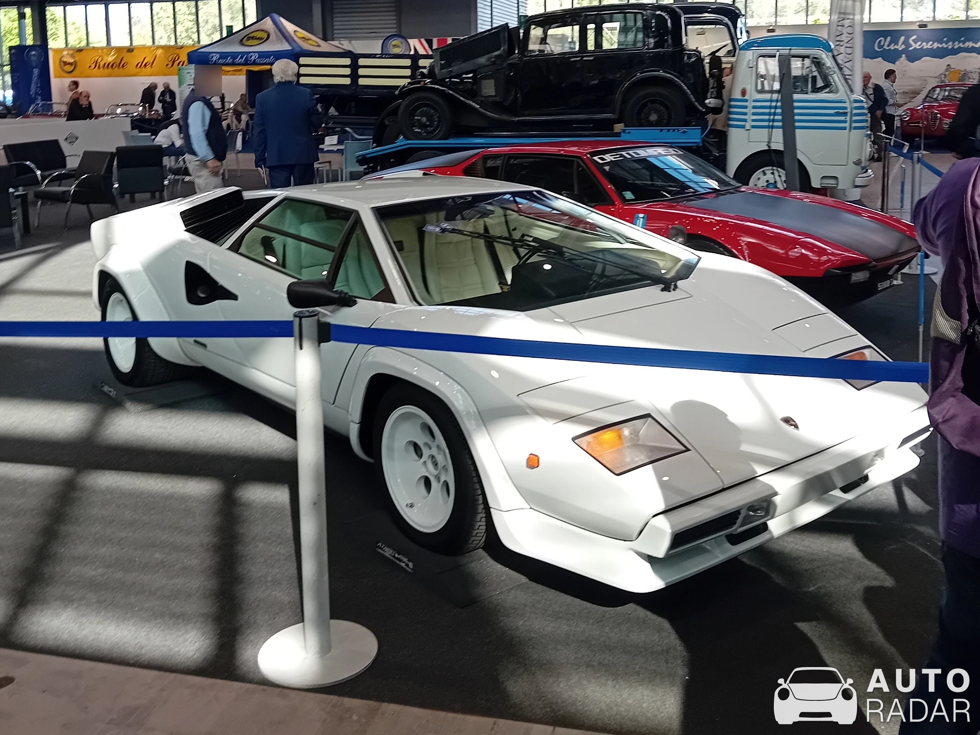 Lamborghini Countach LP500 S spotted in Pordenone