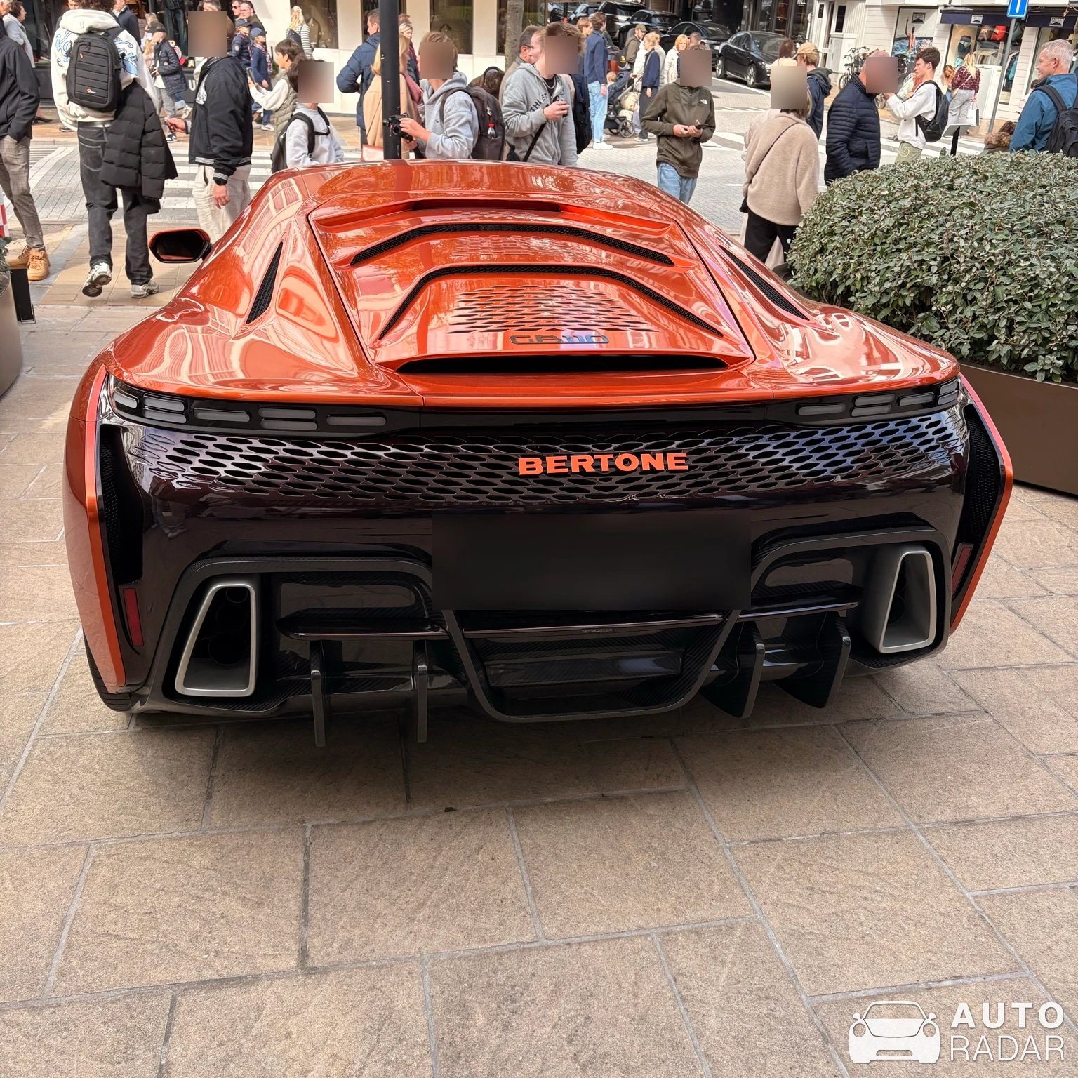 Bertone GB110 spotted in Knokke-Heist