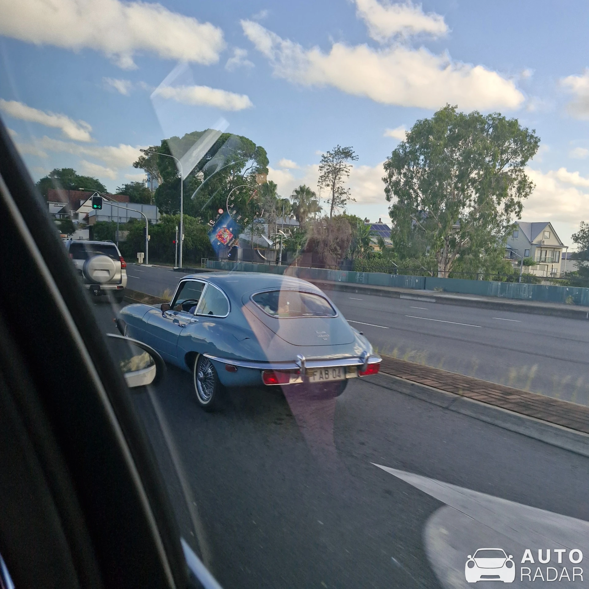 Jaguar E-Type spotted in Brisbane City, Australia