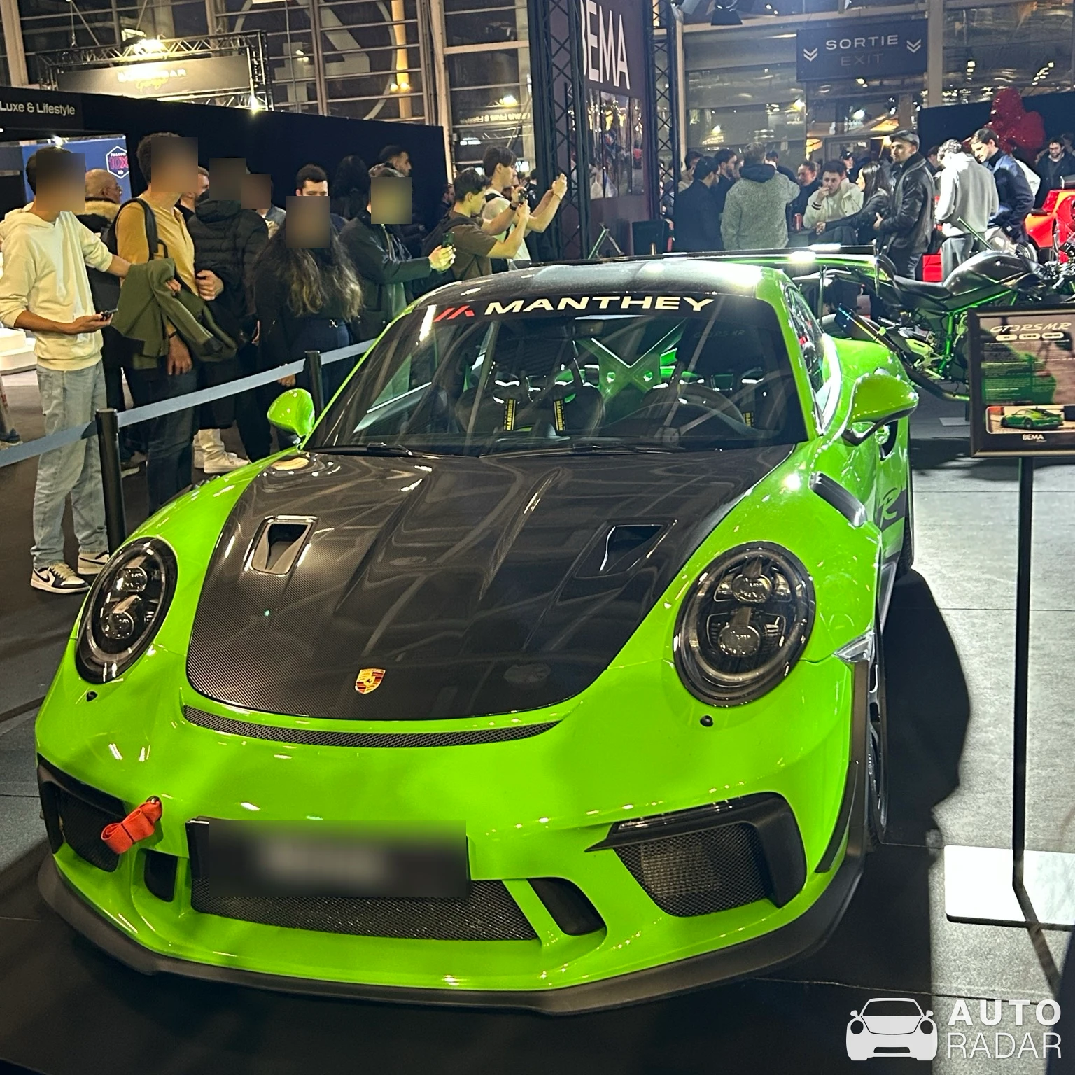 Porsche 991 GT3 RS MkII MR spotted in Paris, France