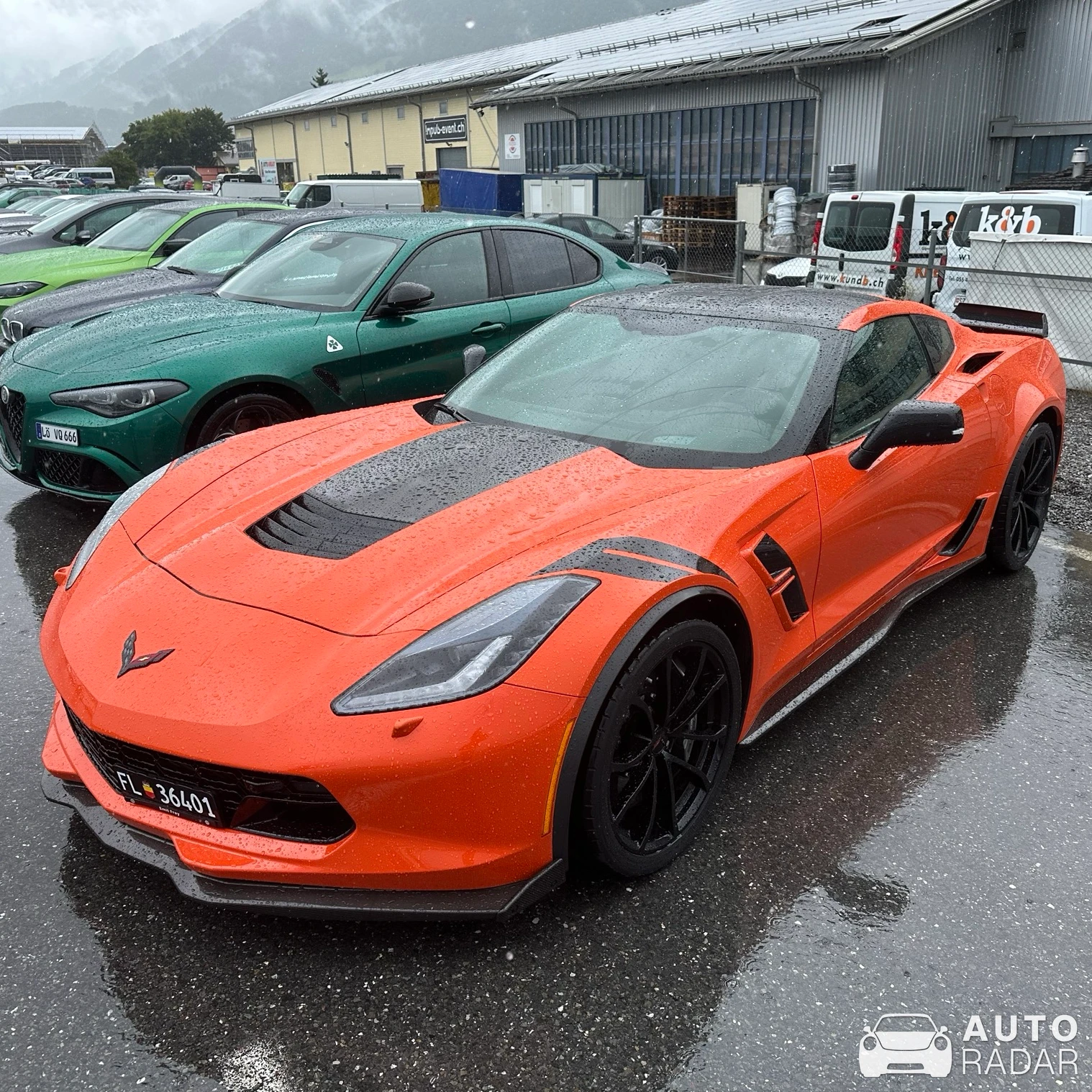 Chevrolet Corvette C7 Grand Sport Final Edition spotted in Tuggen