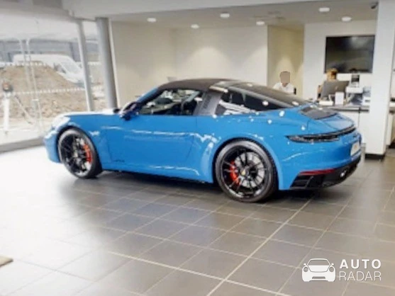 Porsche 992 Targa 4S MkI spotted in Cheshire West and Chester, United Kingdom