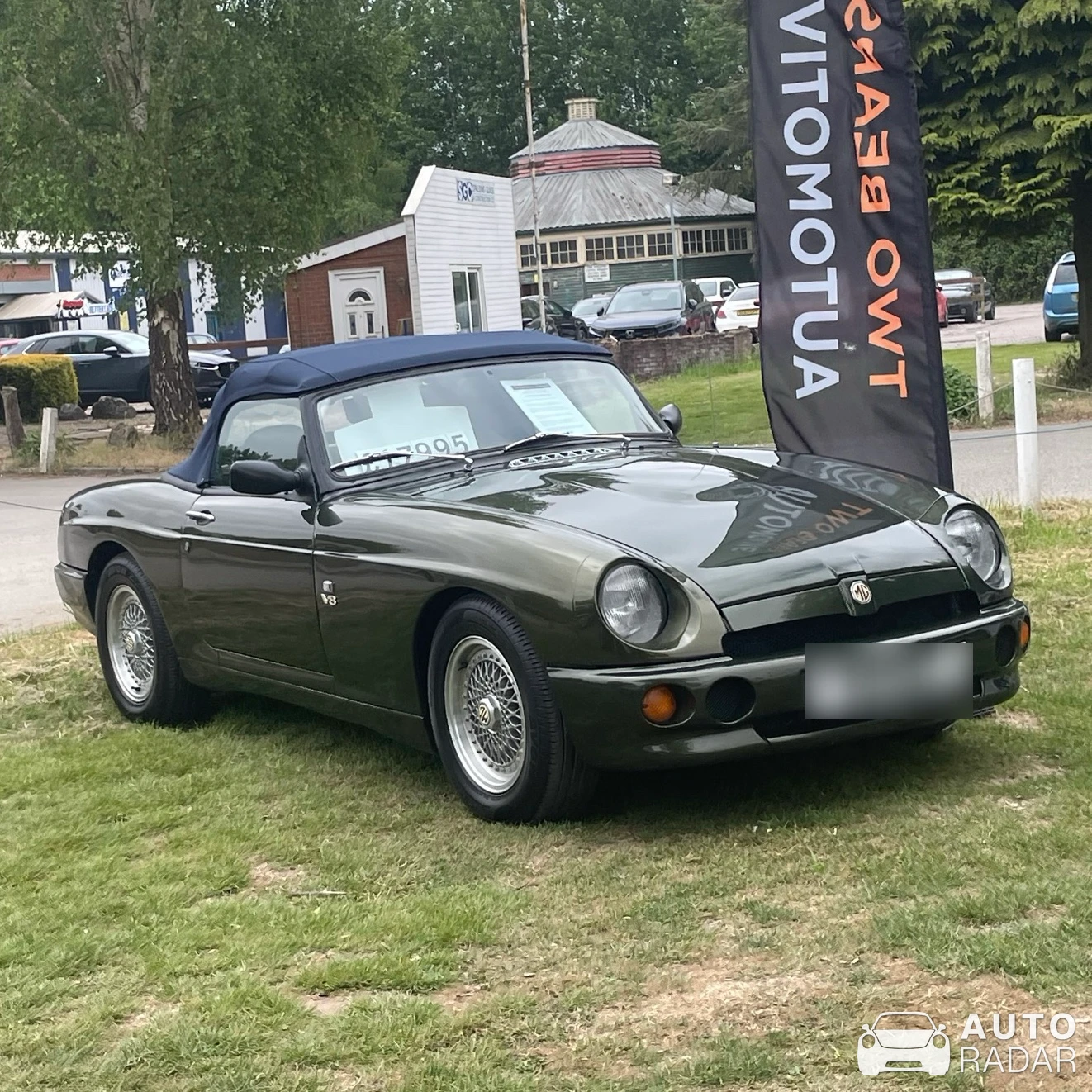 MG XPower SV spotted in Pinchbeck