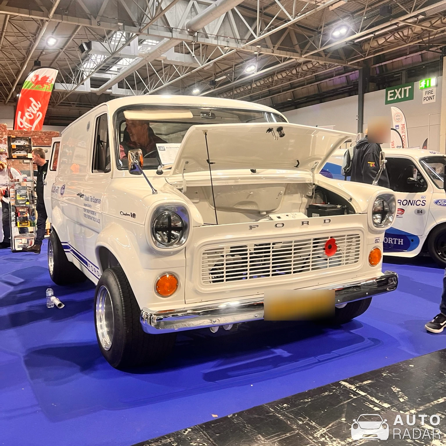 Ford Transit Supervan Mark 1 spotted in Marston Green