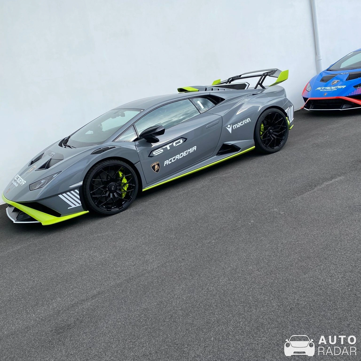 Lamborghini Huracán LP640-2 STO spotted in Roma, Italy