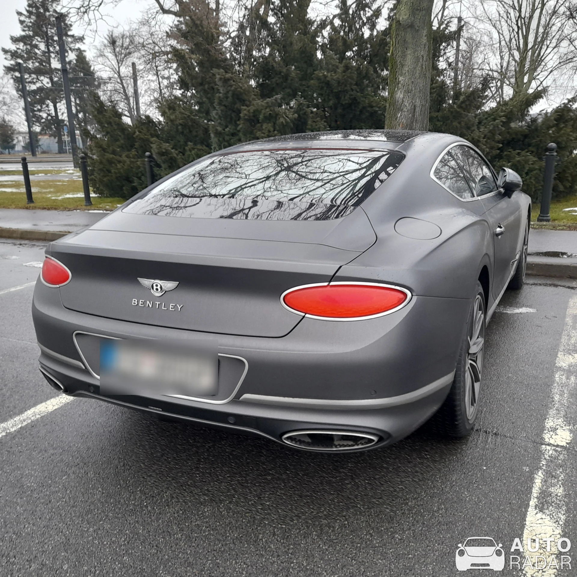 Bentley Continental GT Mulliner spotted in Praha