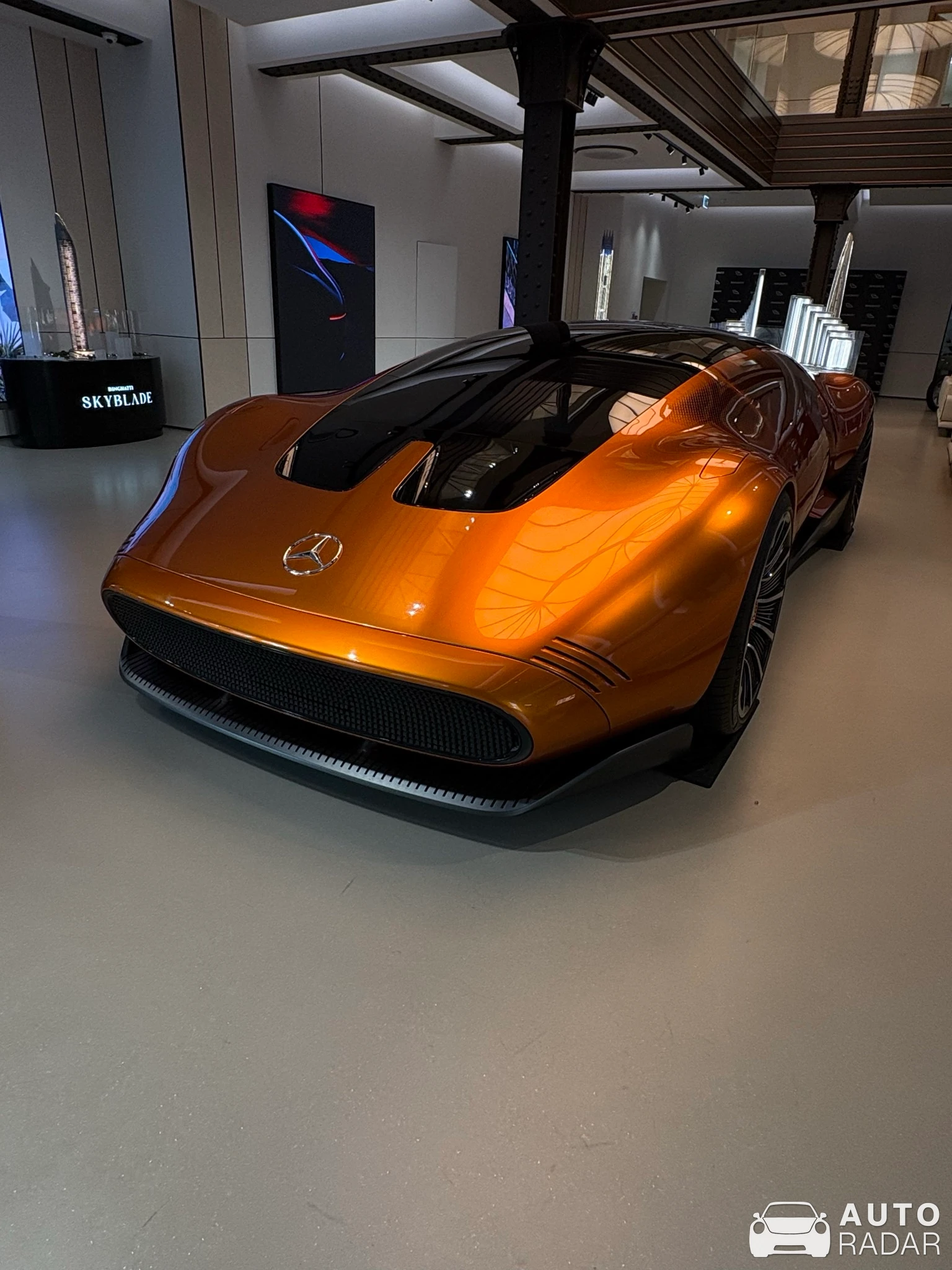 Mercedes-Benz Vision One Eleven spotted in London