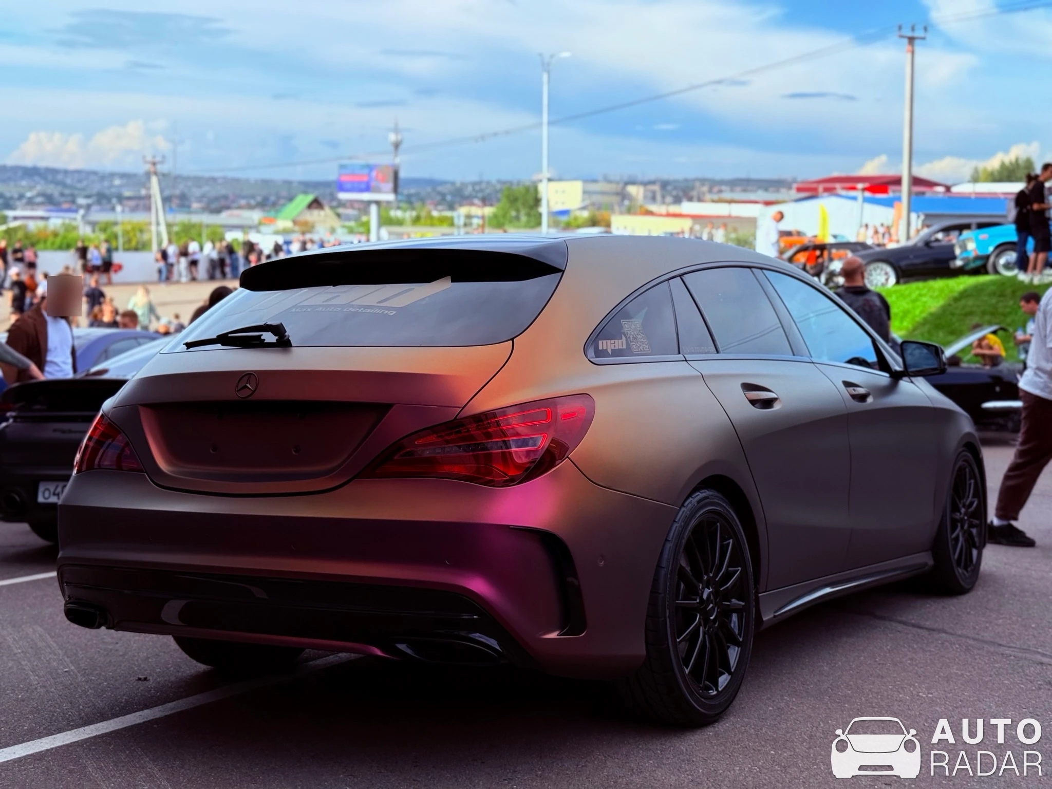 Mercedes-Benz CLA-Klasse X117 Shooting Brake spotted in Красноярск