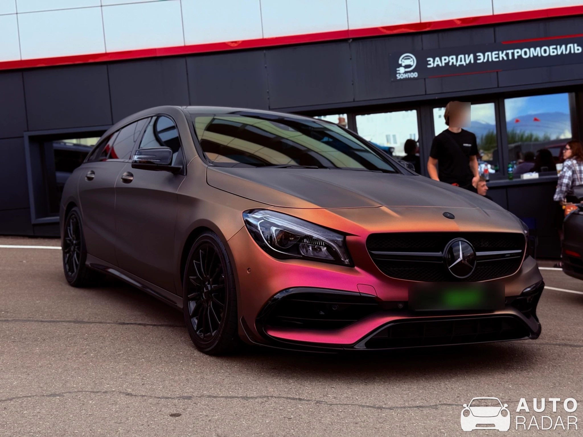 Mercedes-Benz CLA-Klasse X117 Shooting Brake spotted in Красноярск, Россия