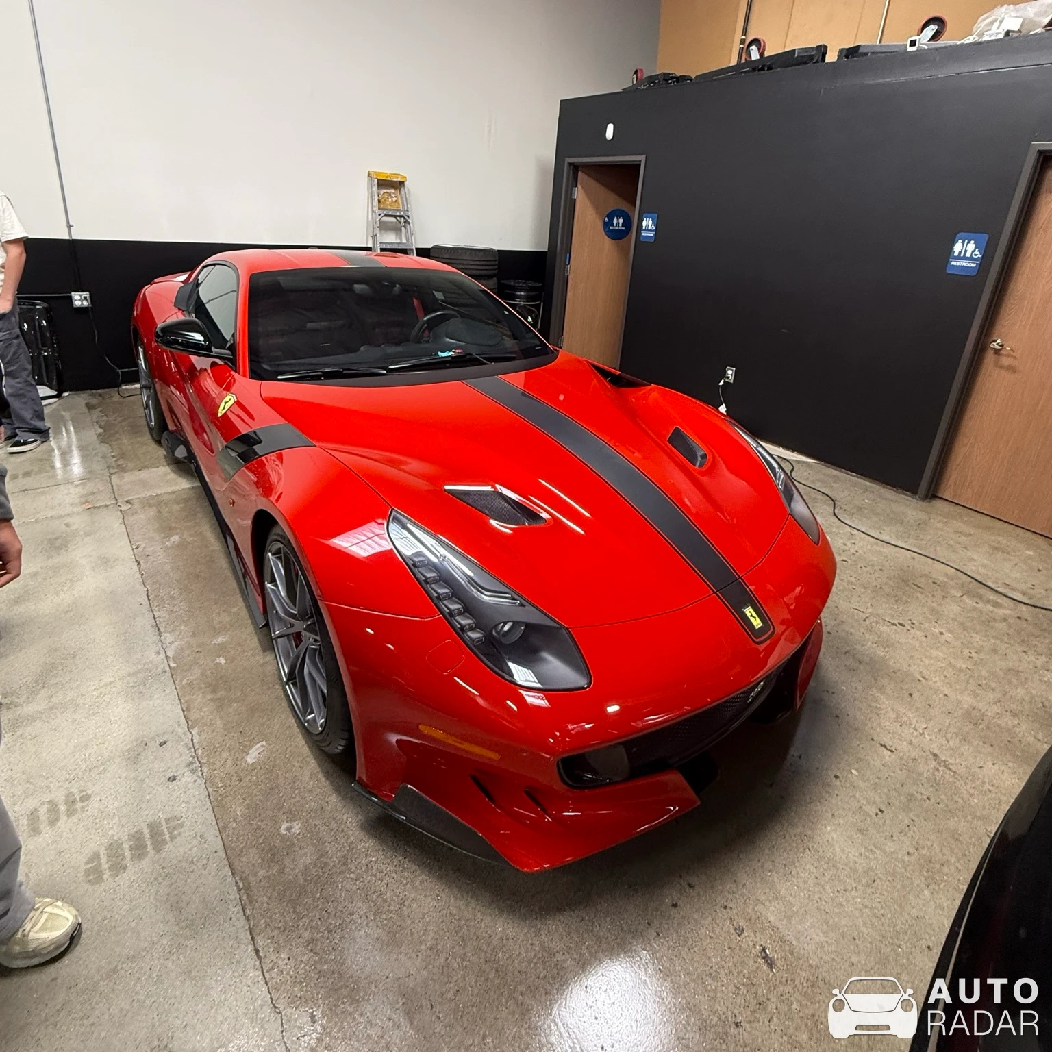Ferrari F12tdf spotted in Santa Ana, United States