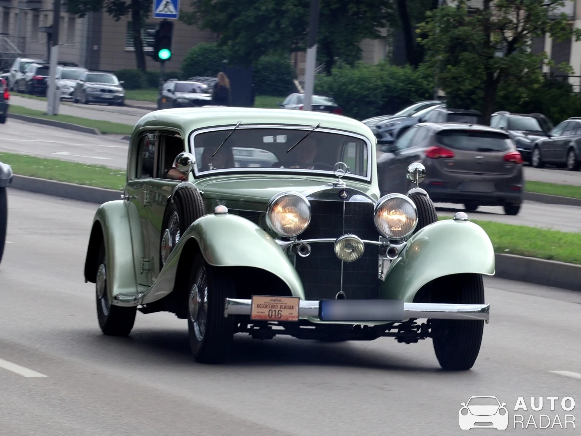 Mercedes-Benz W143 spotted in Kaunas