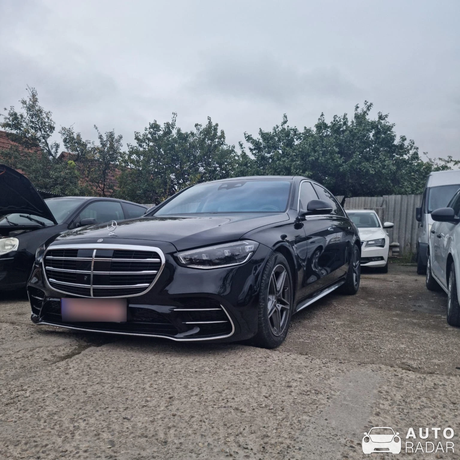 Mercedes-Benz S-Klasse W223 spotted in Oradea, Romania