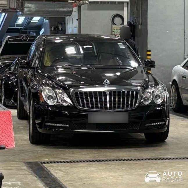 Maybach 62 S spotted