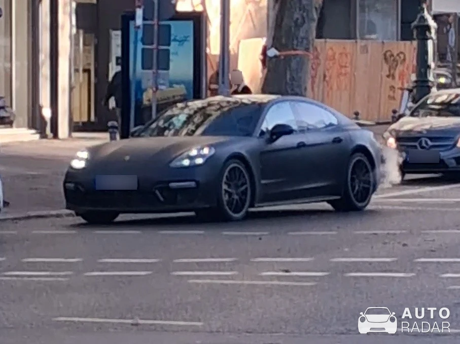Porsche 971 Panamera Turbo Sport Turismo spotted in Berlin, Germany