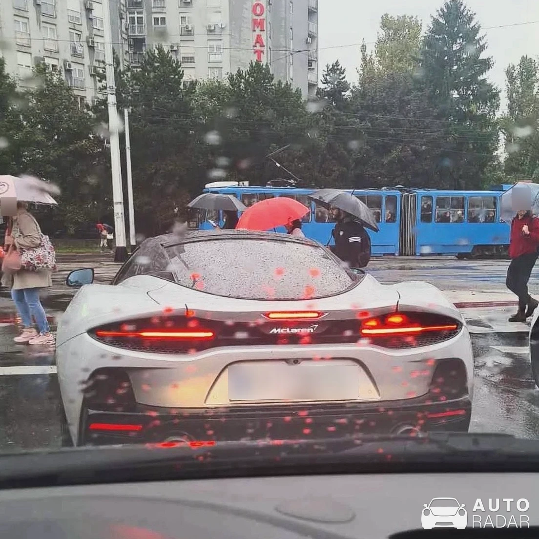 McLaren GT spotted in Split, Croatia