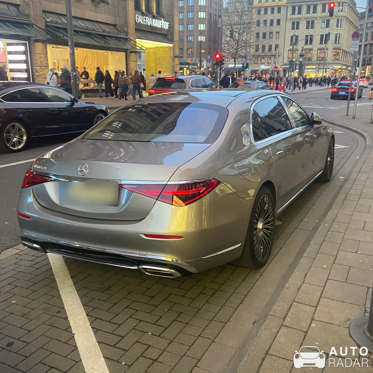 Mercedes-Maybach S 580 4MATIC spotted in Düsseldorf, Deutschland