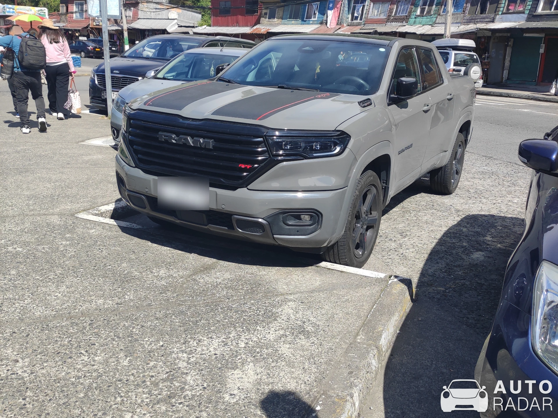 Dodge RAM R/T spotted in Puerto Montt