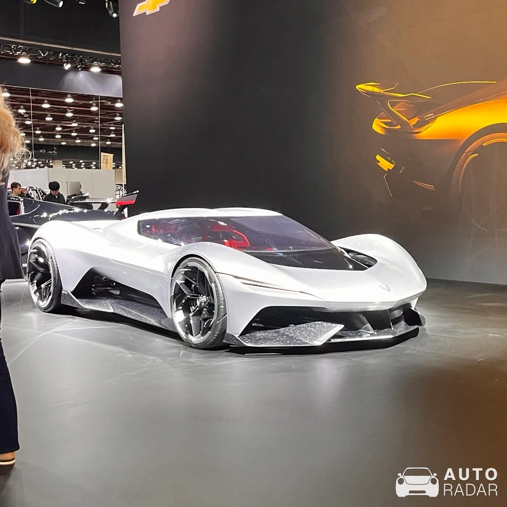 Chevrolet Corvette Giugiaro Concept spotted in Detroit