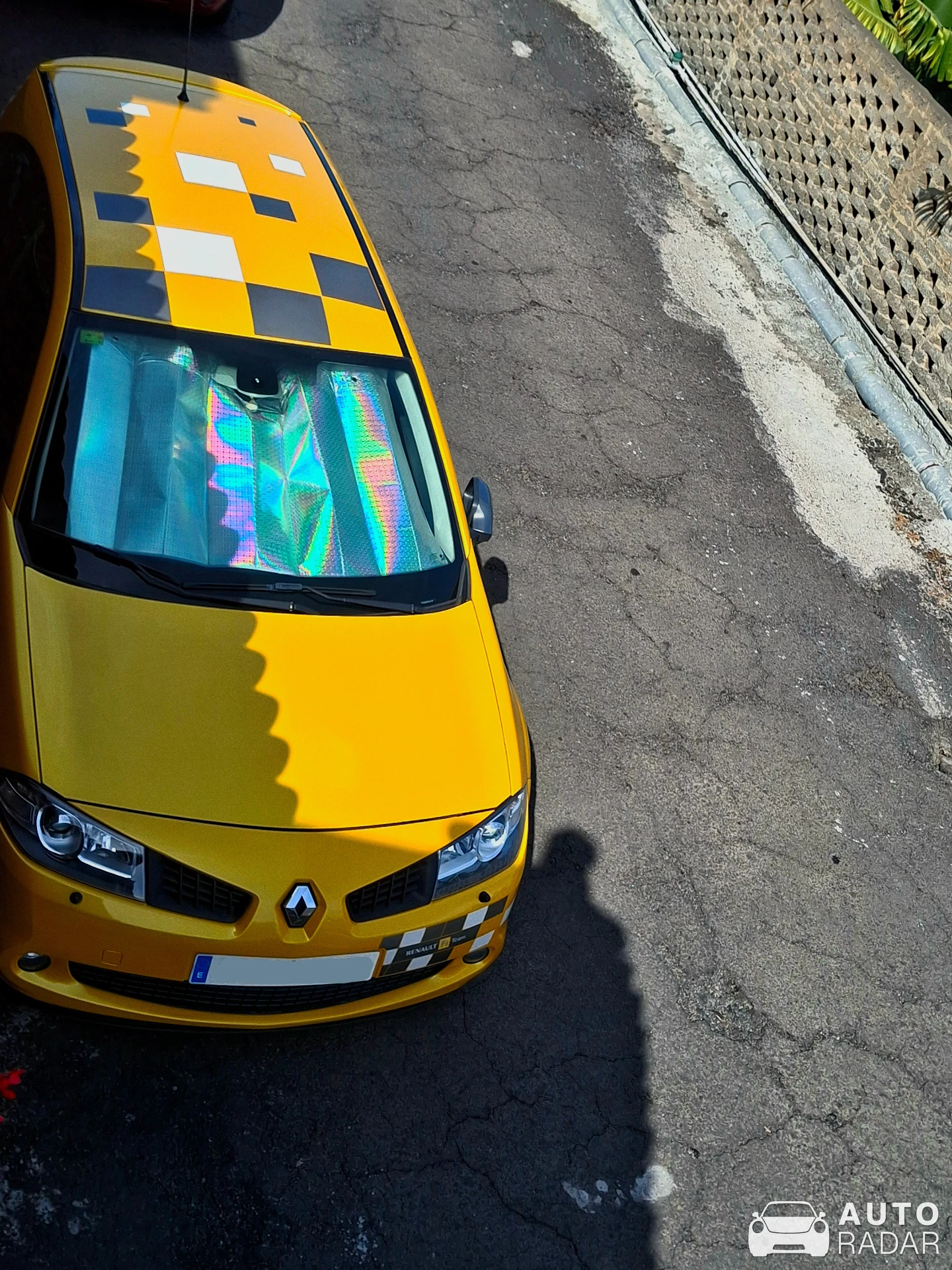 Renault Megane RS F1 Team R26 spotted in Los Llanos de Aridane