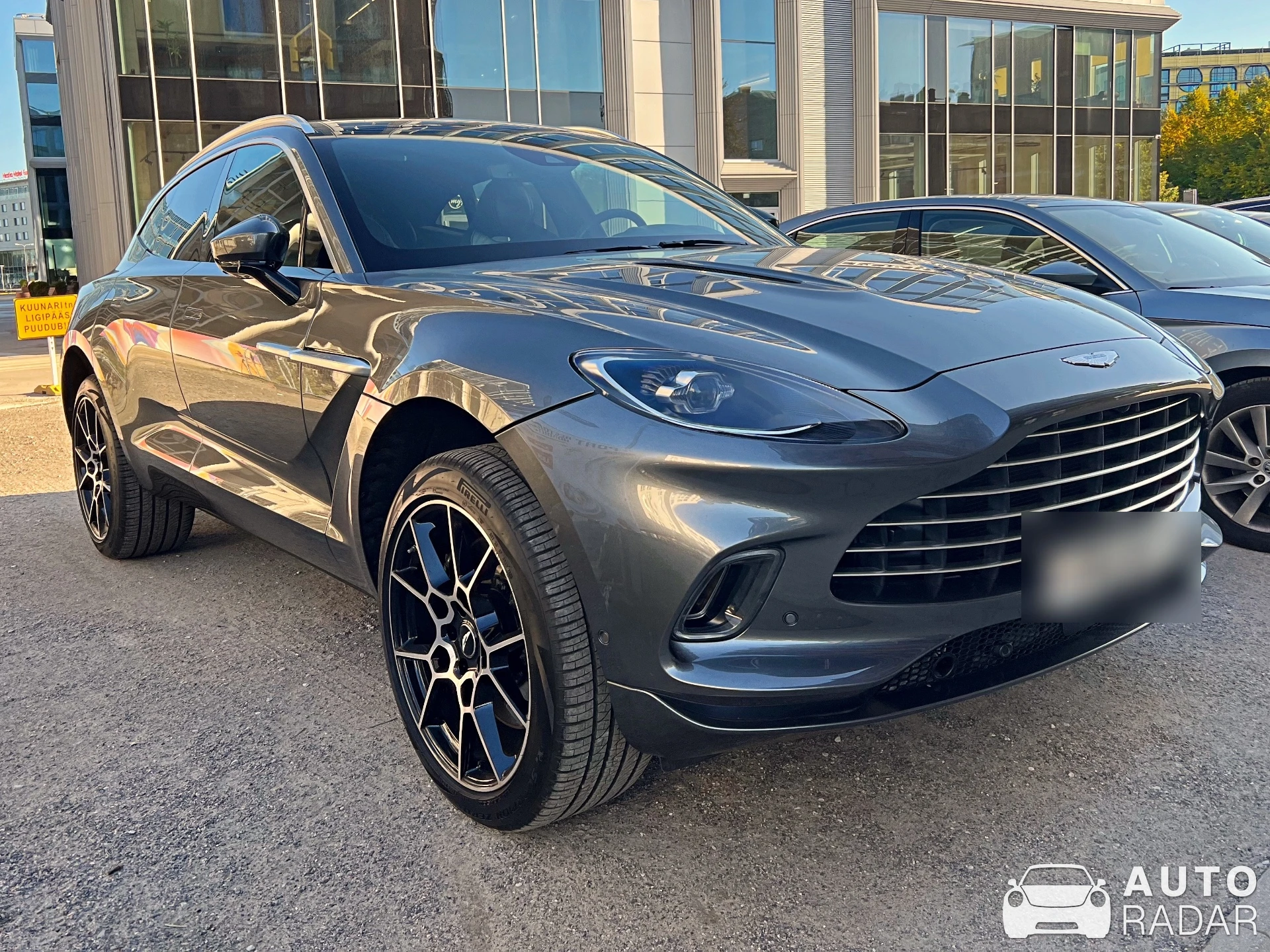 Aston Martin DBX spotted in Tallinn, Estonia
