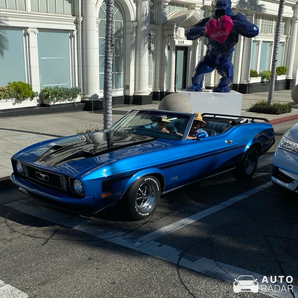 Ford Mustang Mach 1 Convertible spotted in Beverly Hills